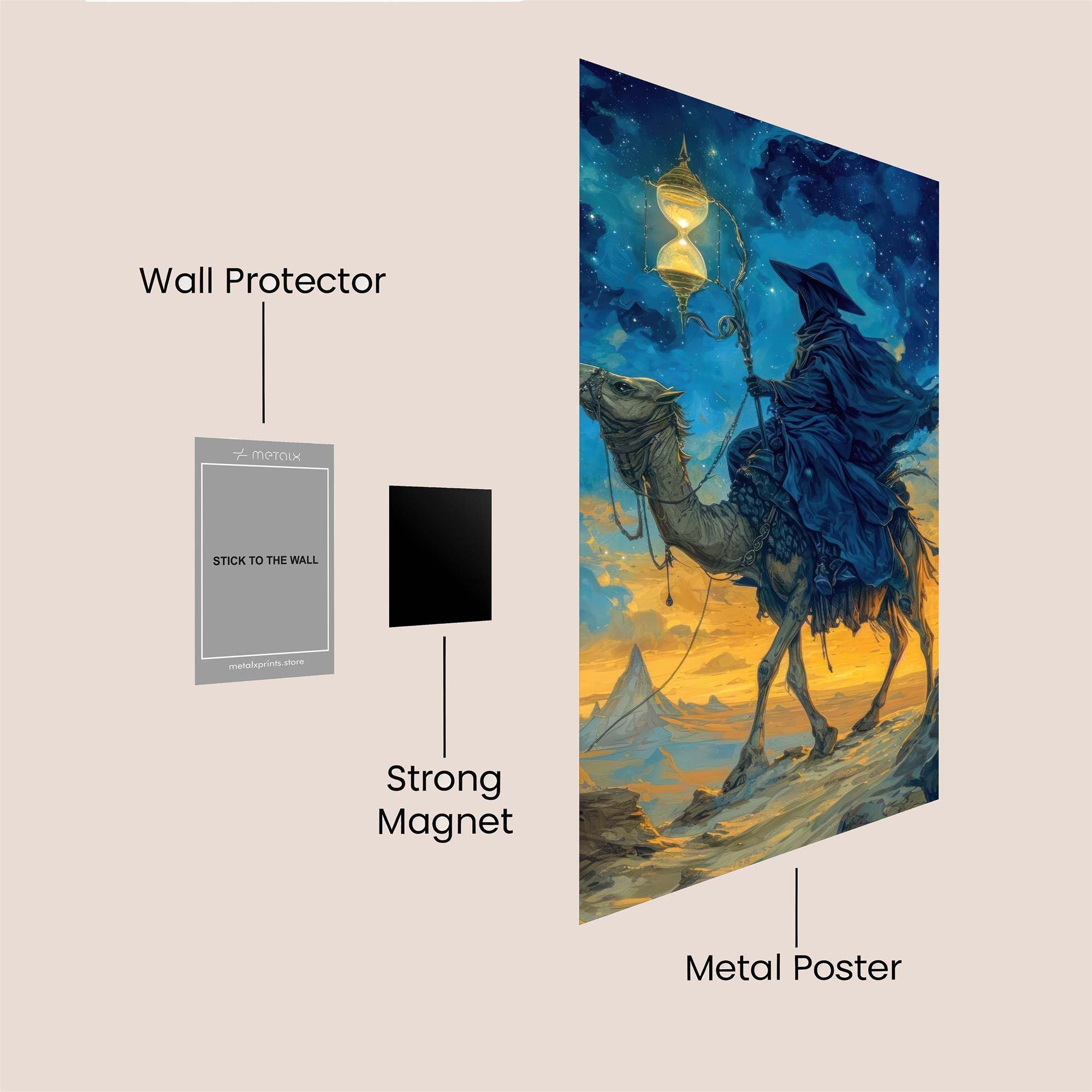 Desert Mystic Safe Wall Magnetic / M