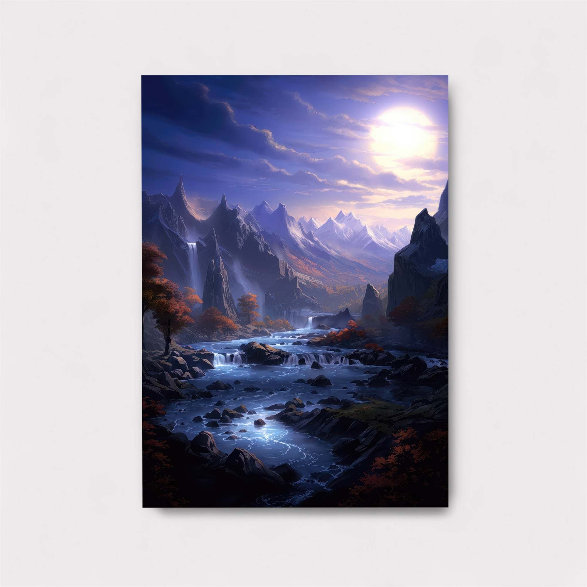 Moonlit Serenity Safe Wall Magnetic / M