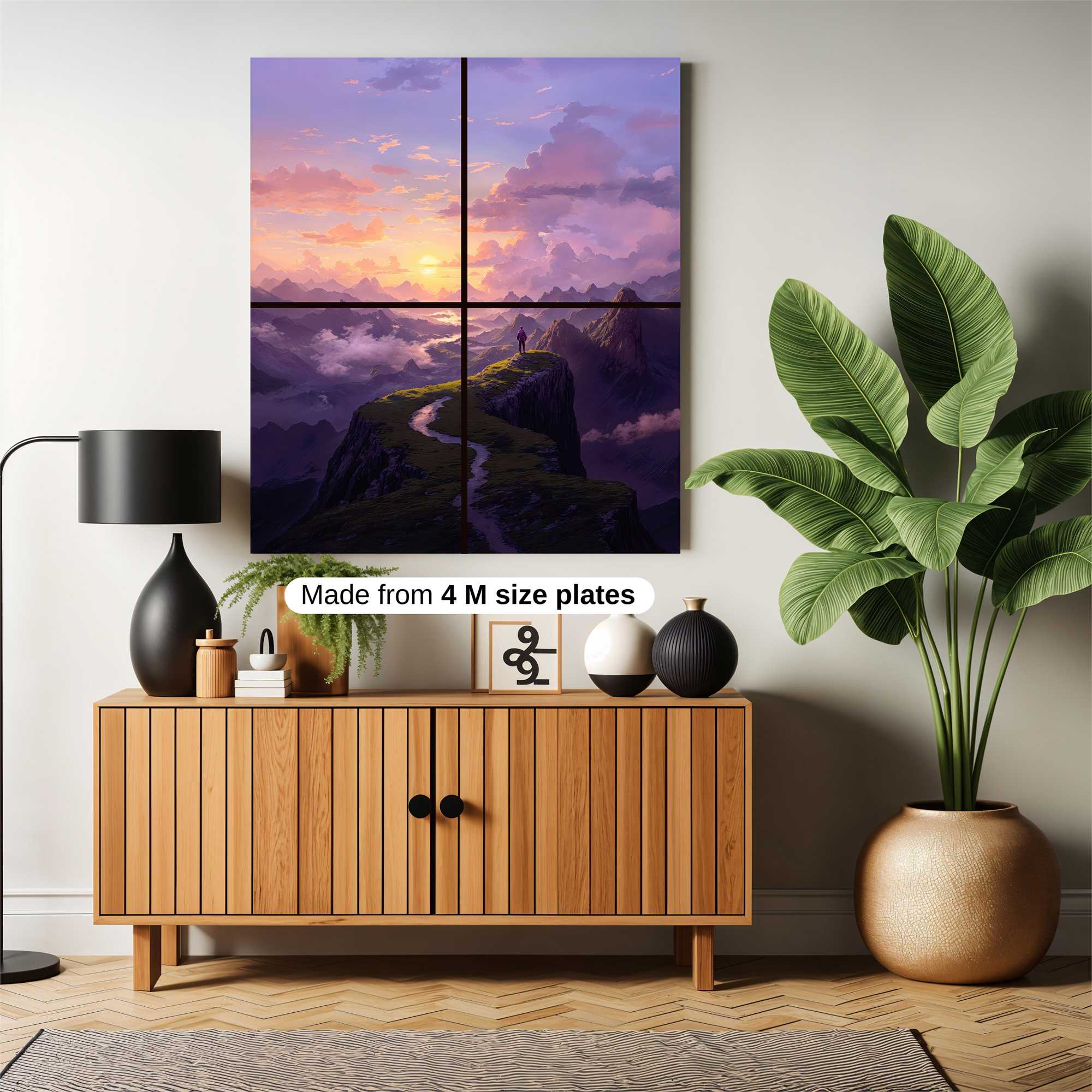 Sunset Serenity Safe Wall Magnetic / M