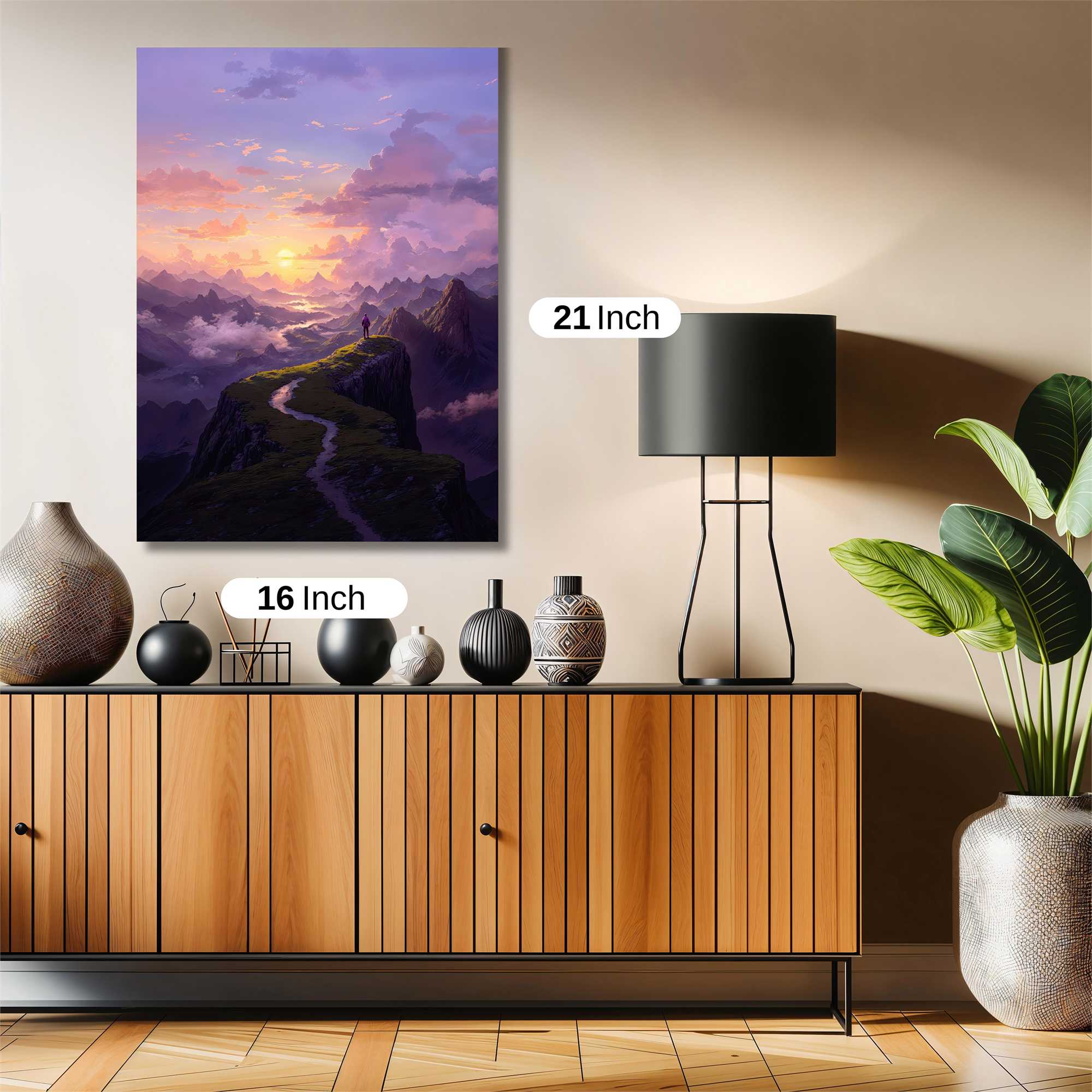 Sunset Serenity Safe Wall Magnetic / M