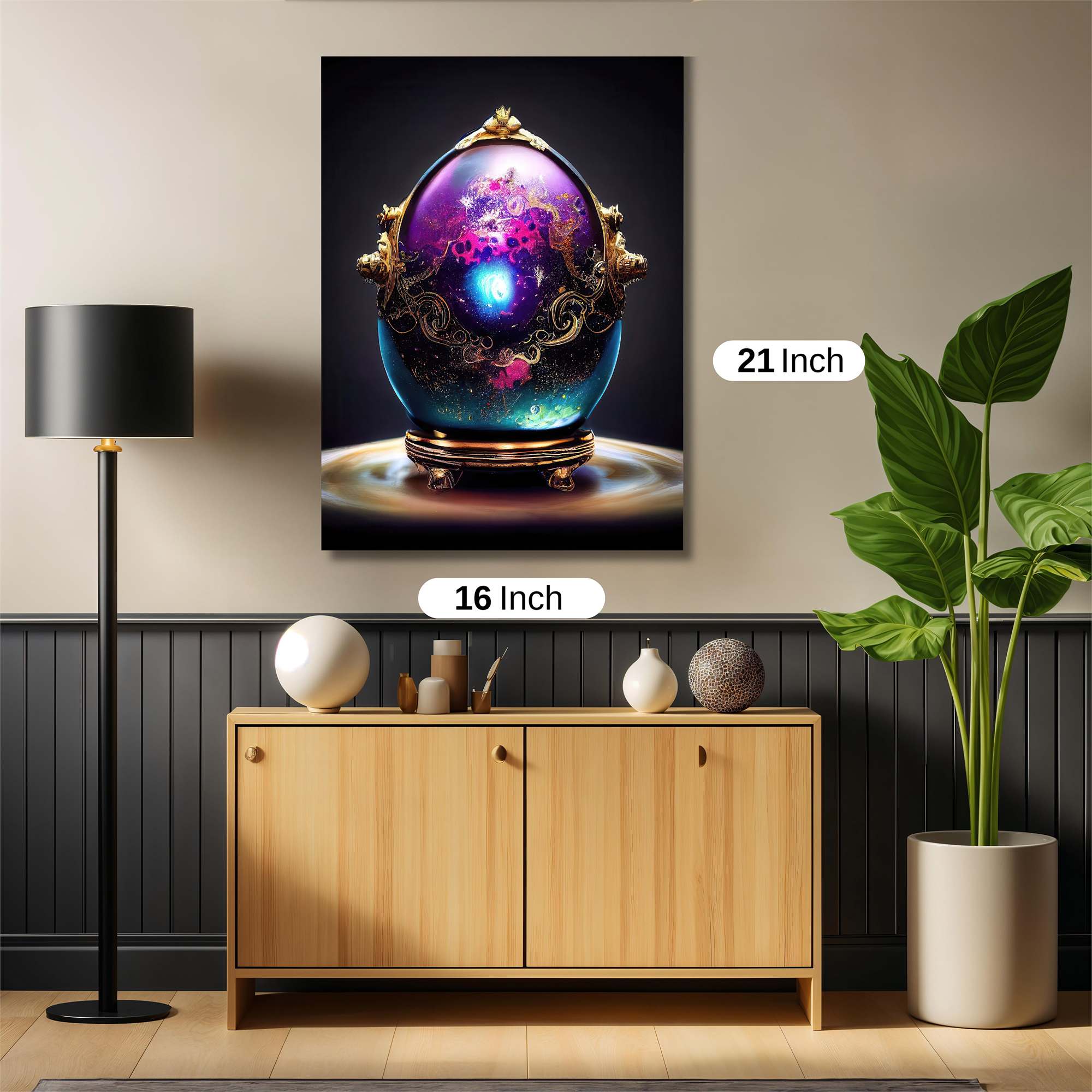 Galactic Enigma Safe Wall Magnetic / M