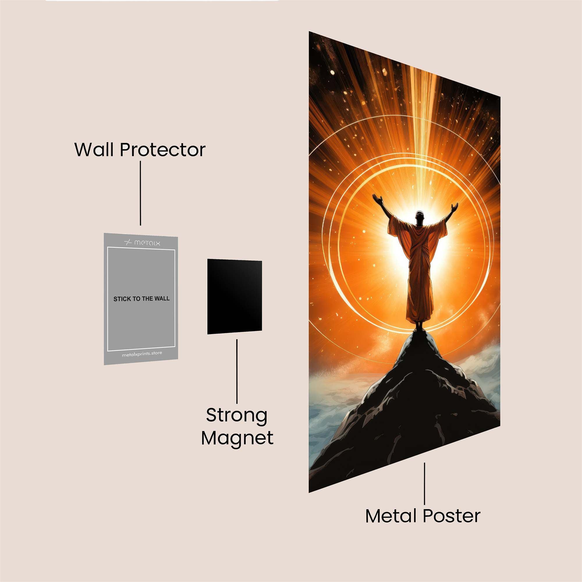 Ascension Radiant Safe Wall Magnetic / M