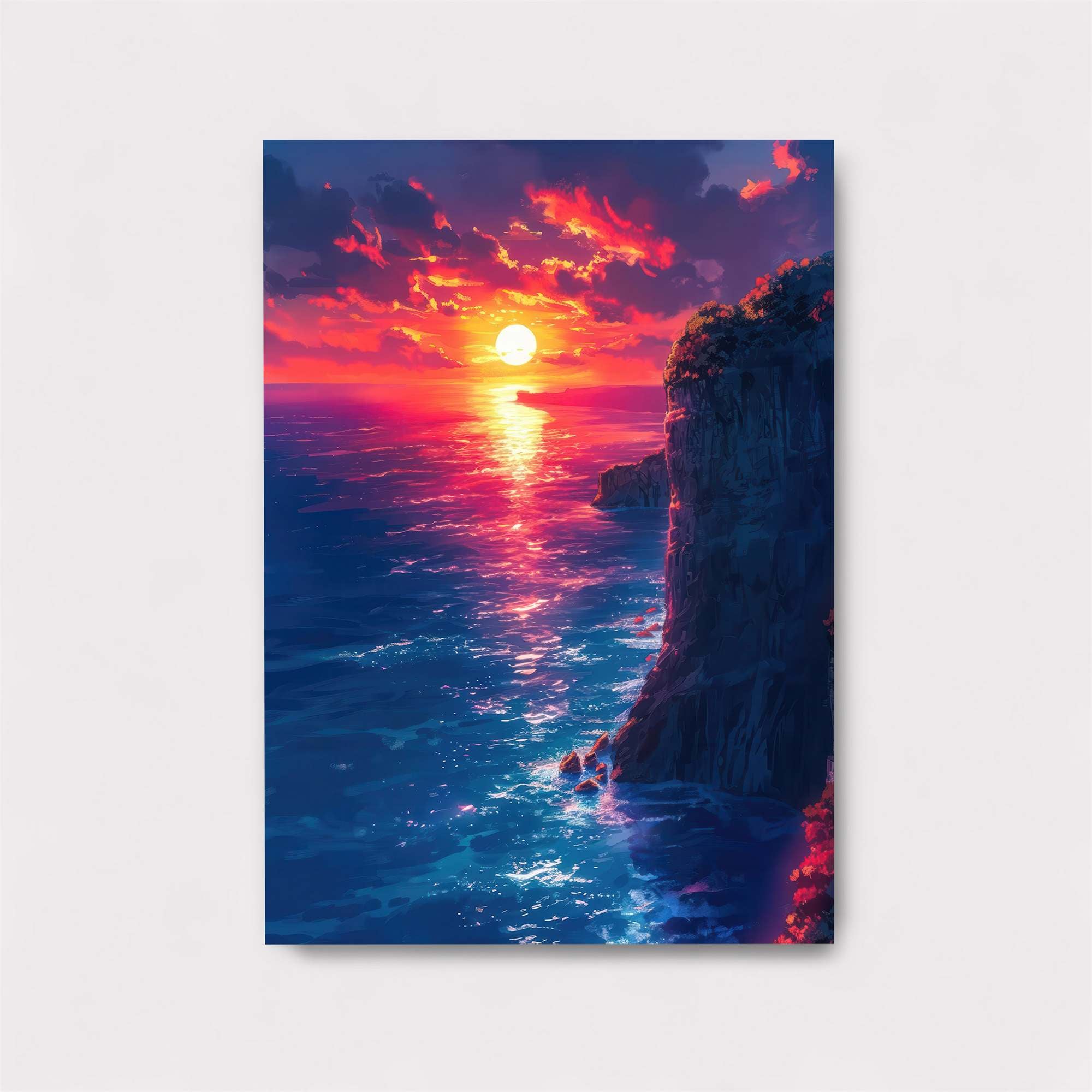 Sunset Serenity Safe Wall Magnetic / M