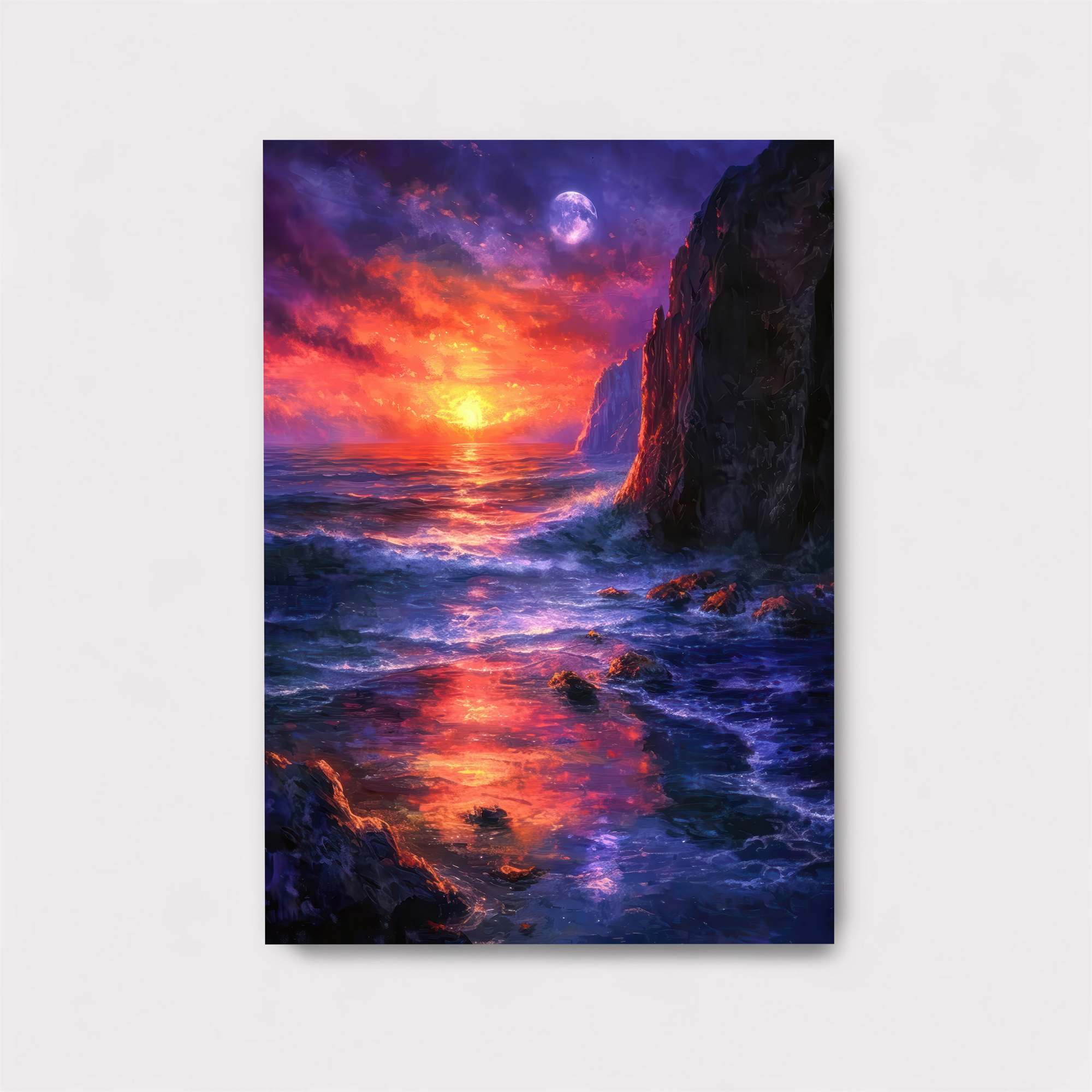 Sunset Serenity Safe Wall Magnetic / M