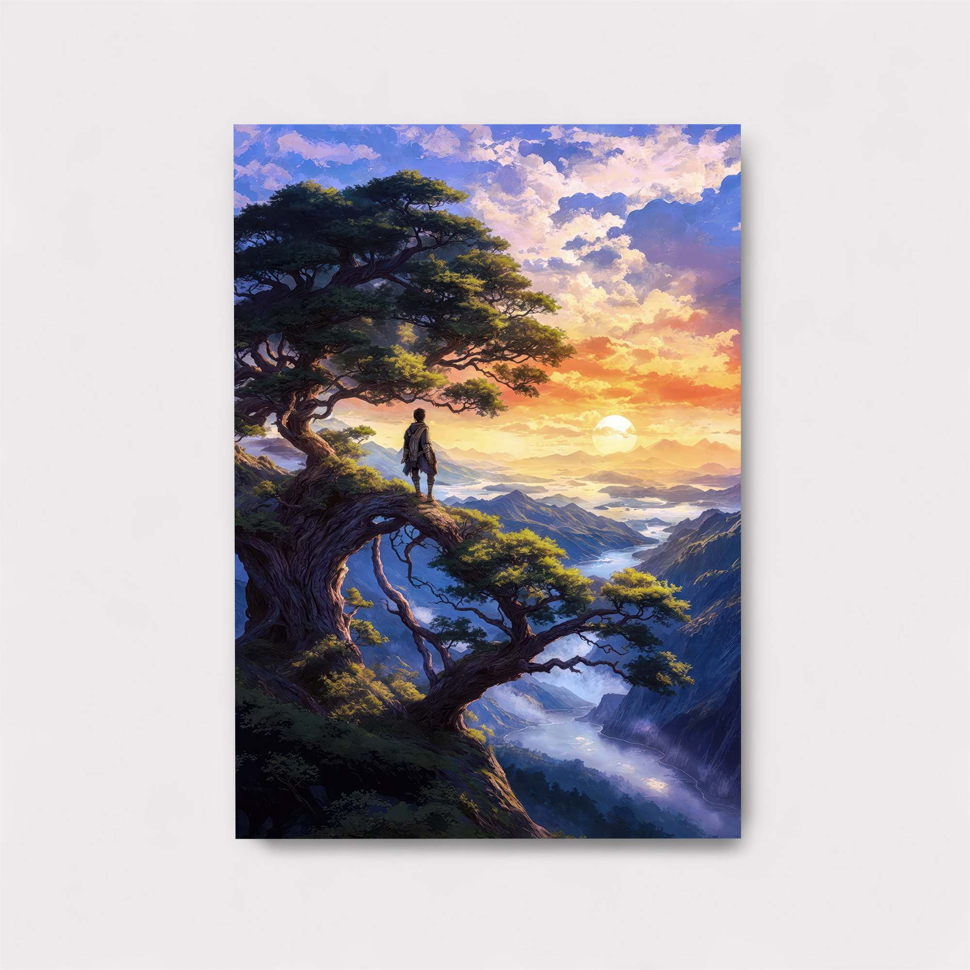 Sunset Serenity Safe Wall Magnetic / M