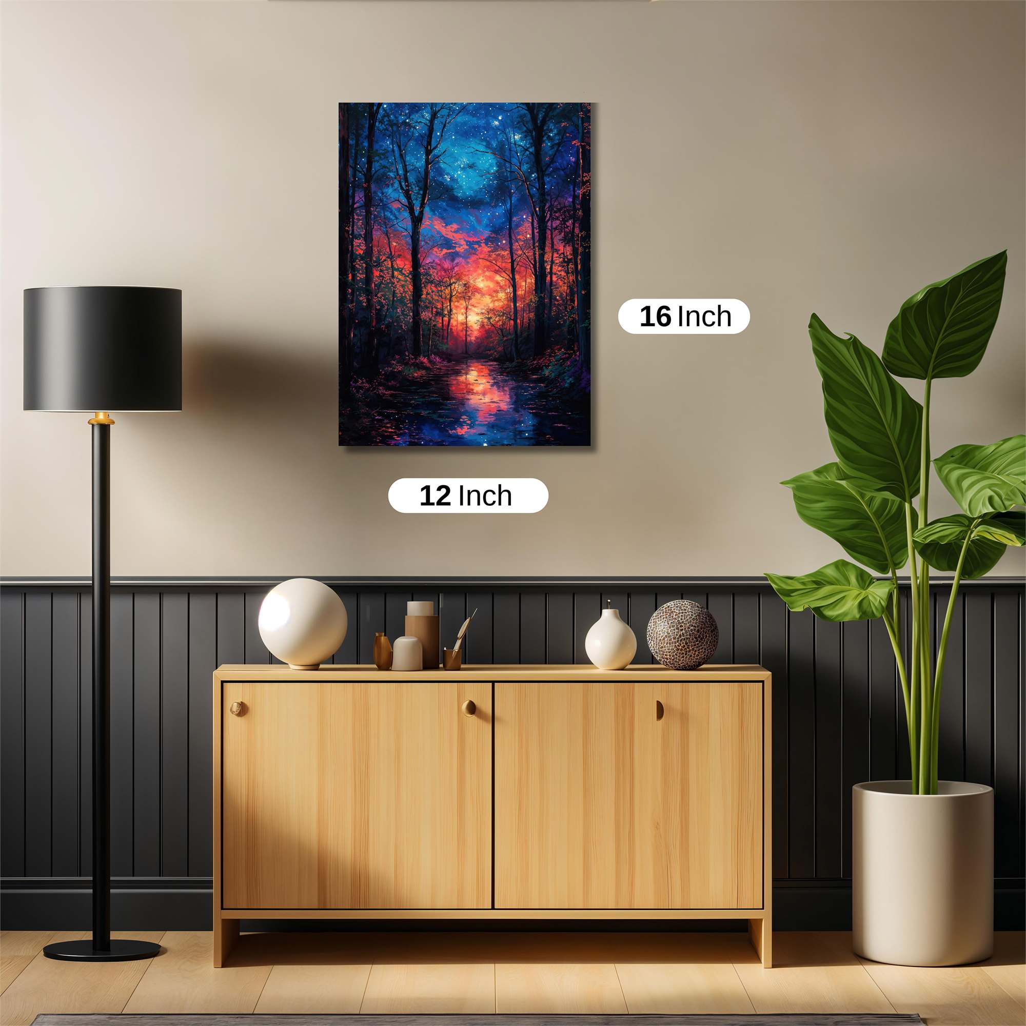 Starlit Serenity Safe Wall Magnetic / M