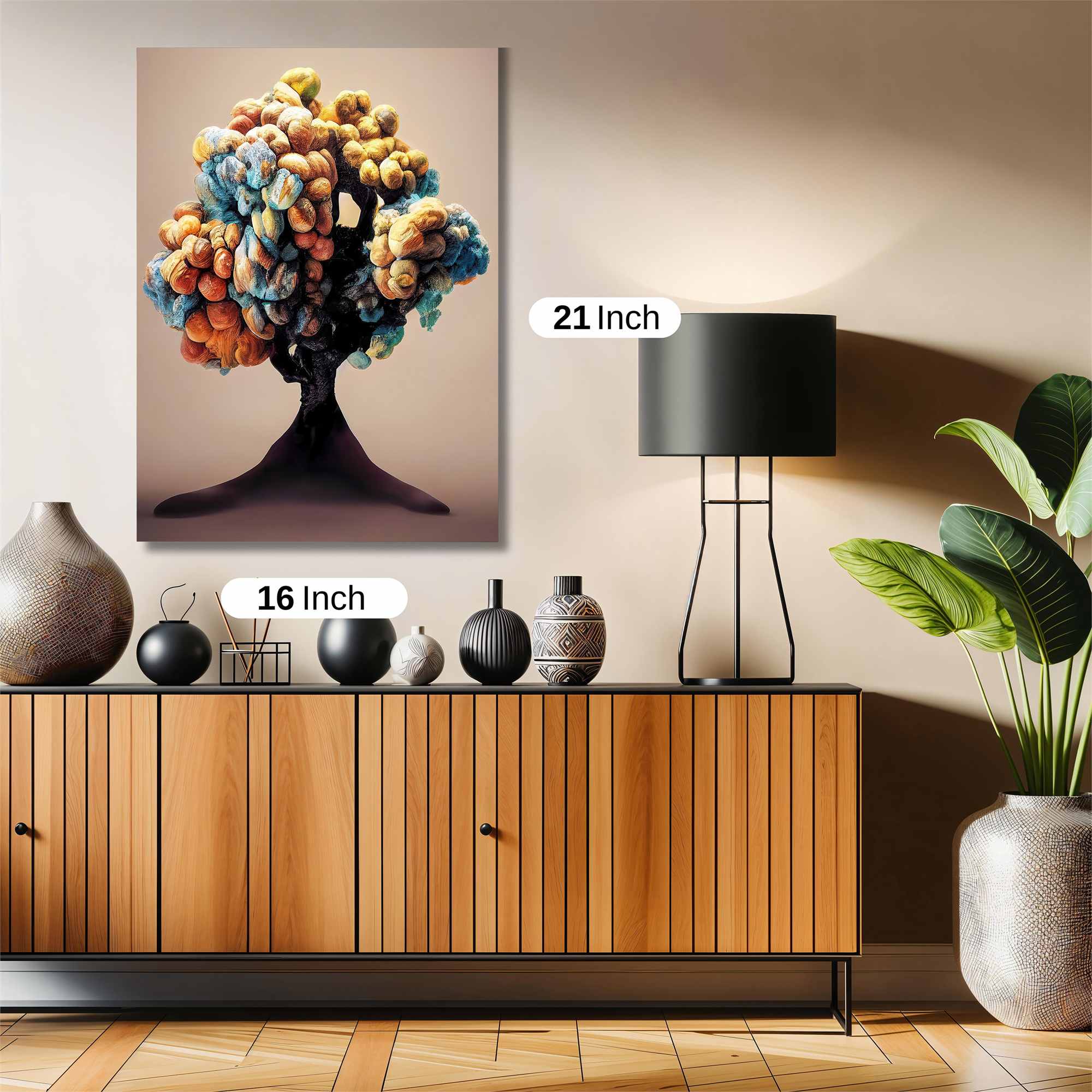 Colorful Whimsy Safe Wall Magnetic / M