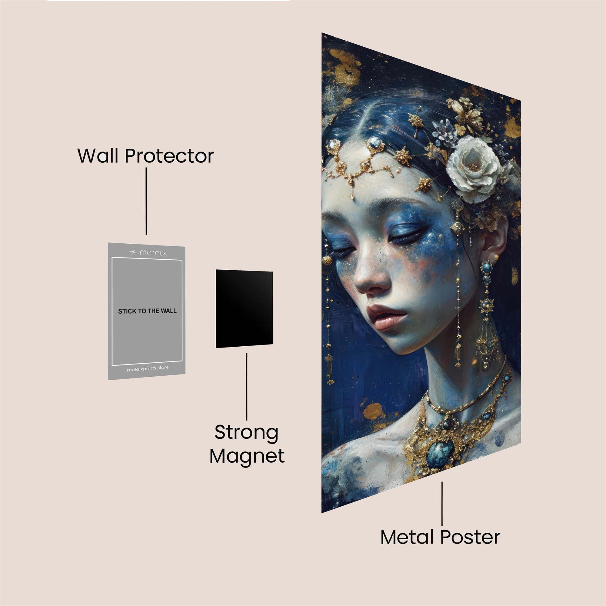 Celestial Serenity Safe Wall Magnetic / M