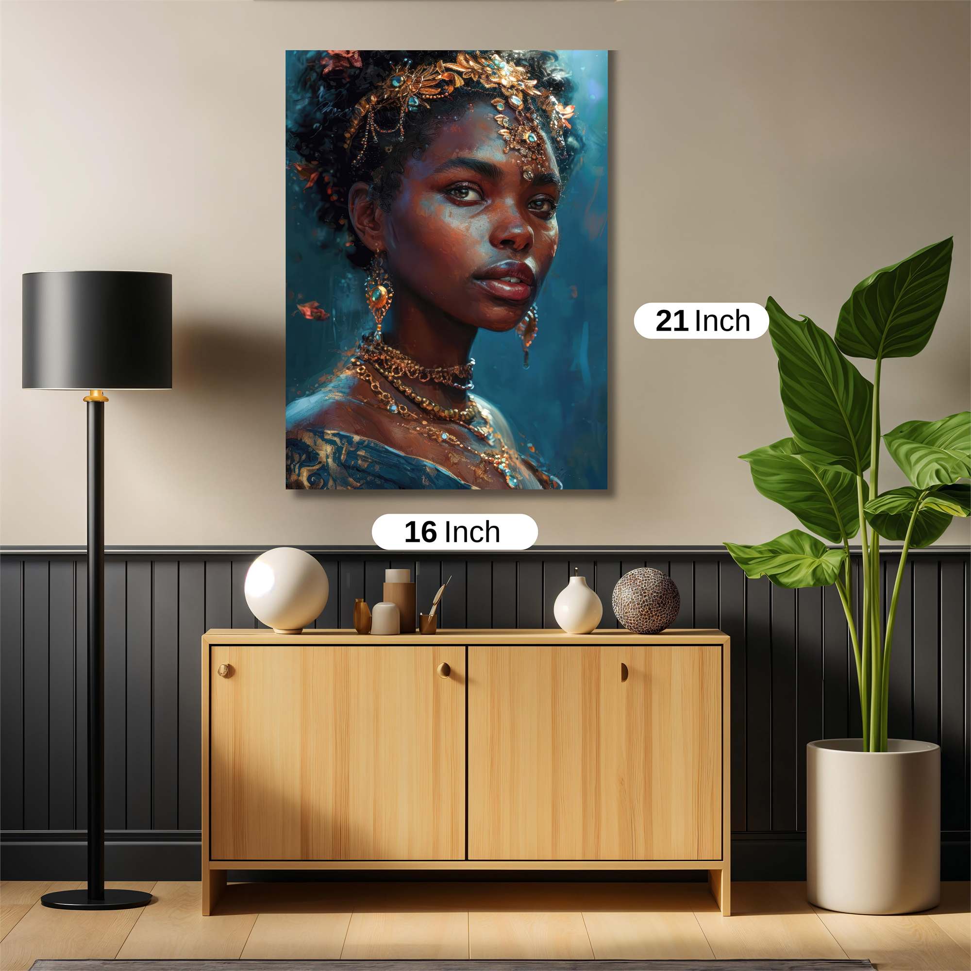 Queenly Aura Safe Wall Magnetic / M