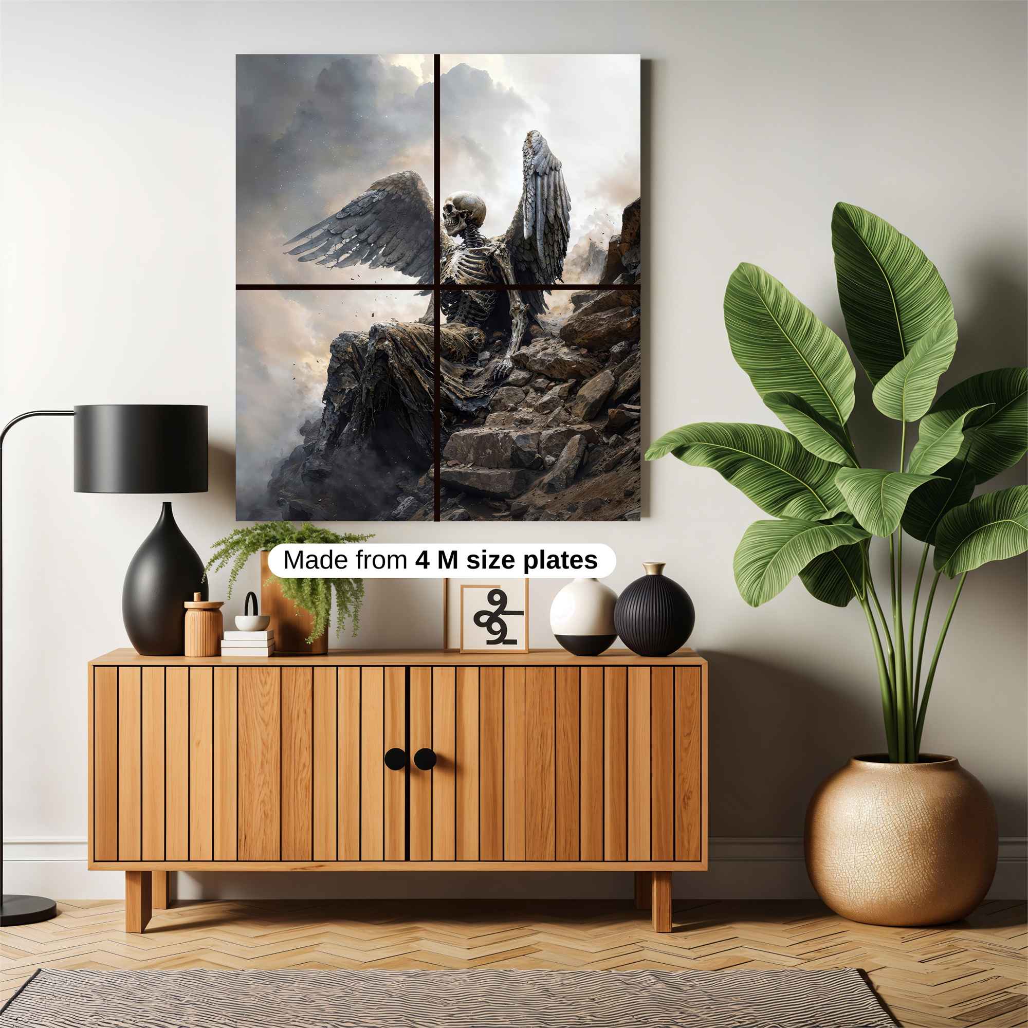 Angel Desolate Safe Wall Magnetic / M
