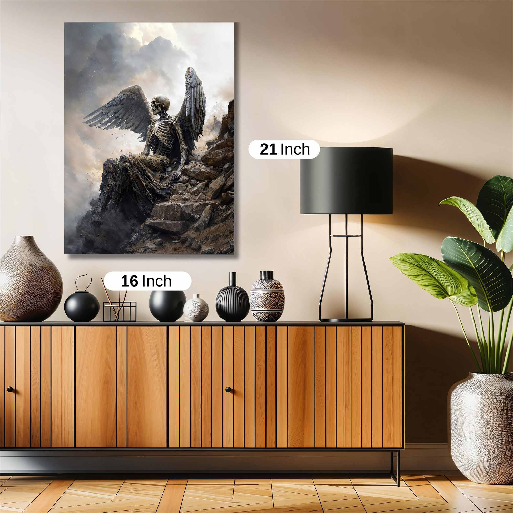 Angel Desolate Safe Wall Magnetic / M