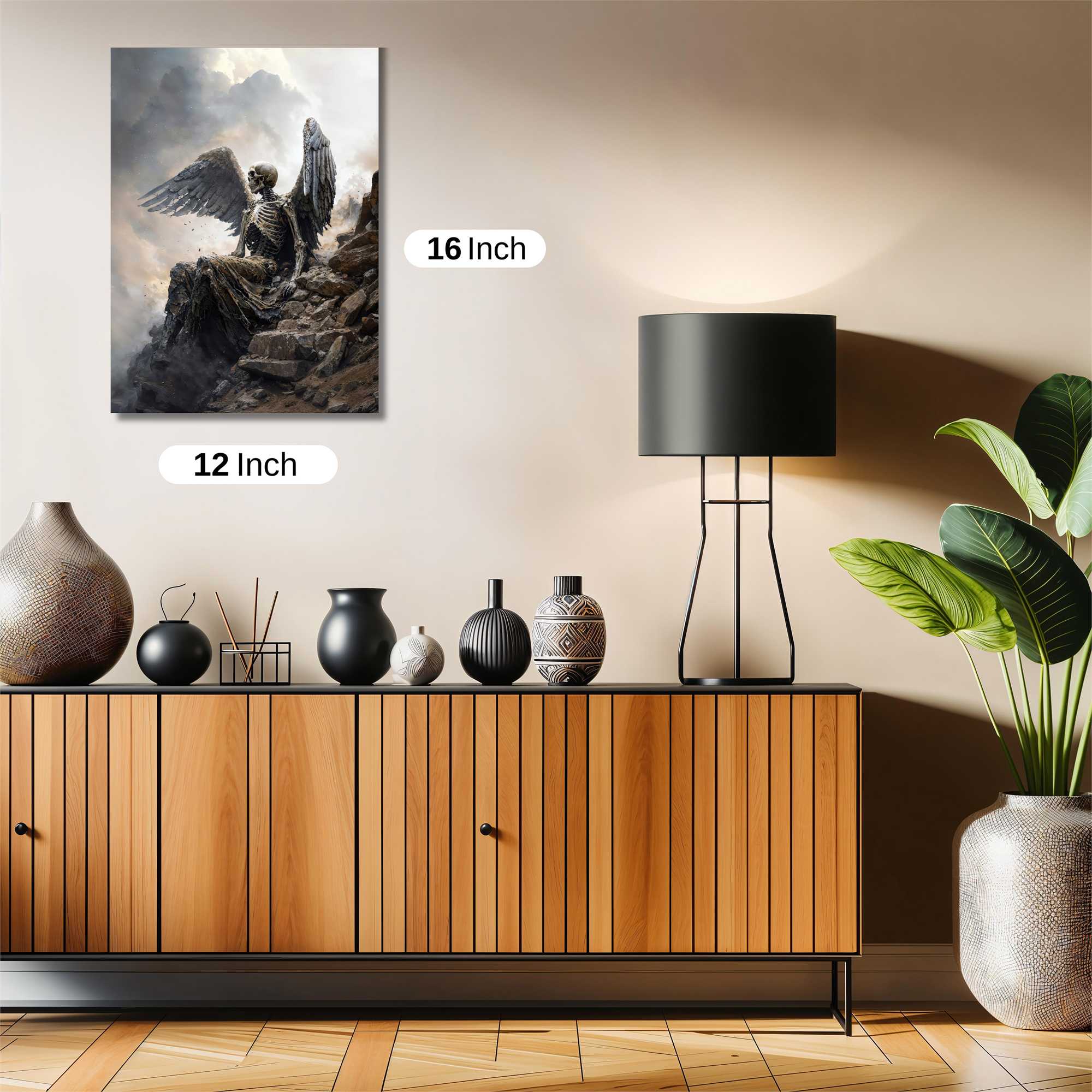Angel Desolate Safe Wall Magnetic / M