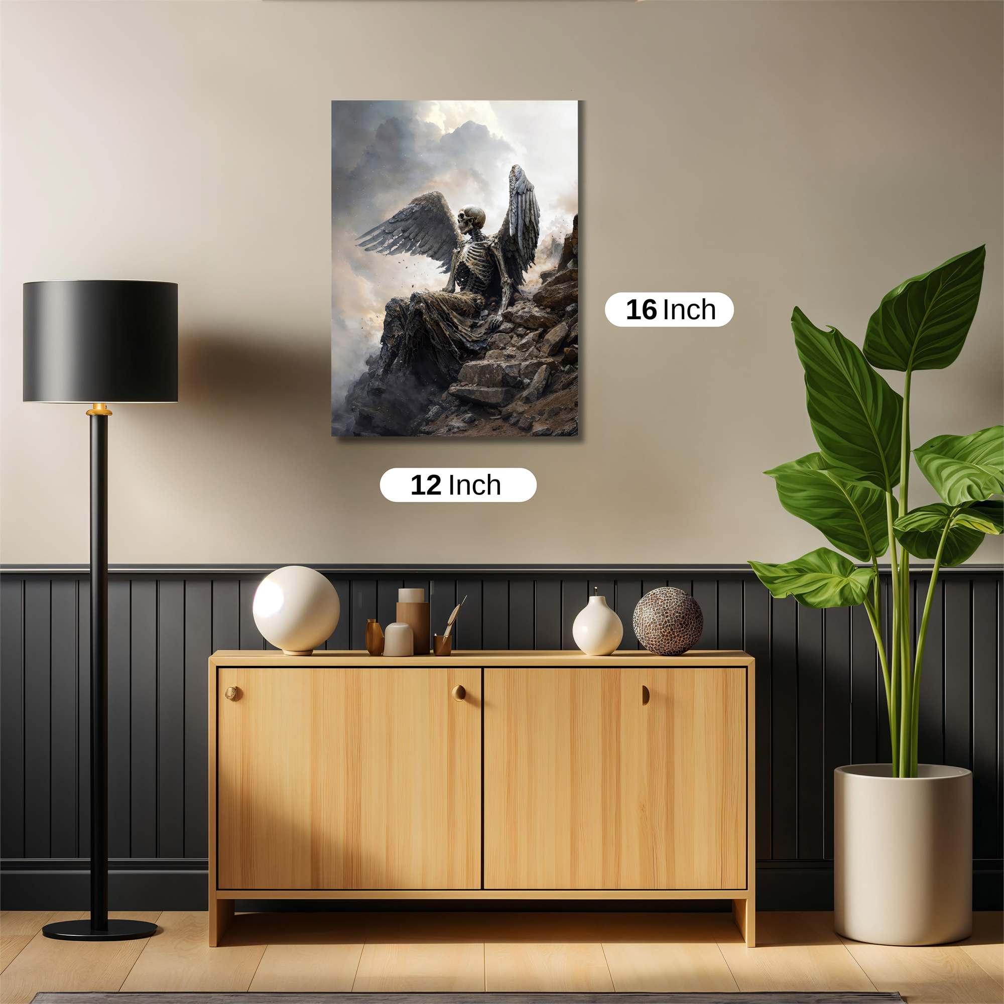 Angel Desolate Safe Wall Magnetic / M