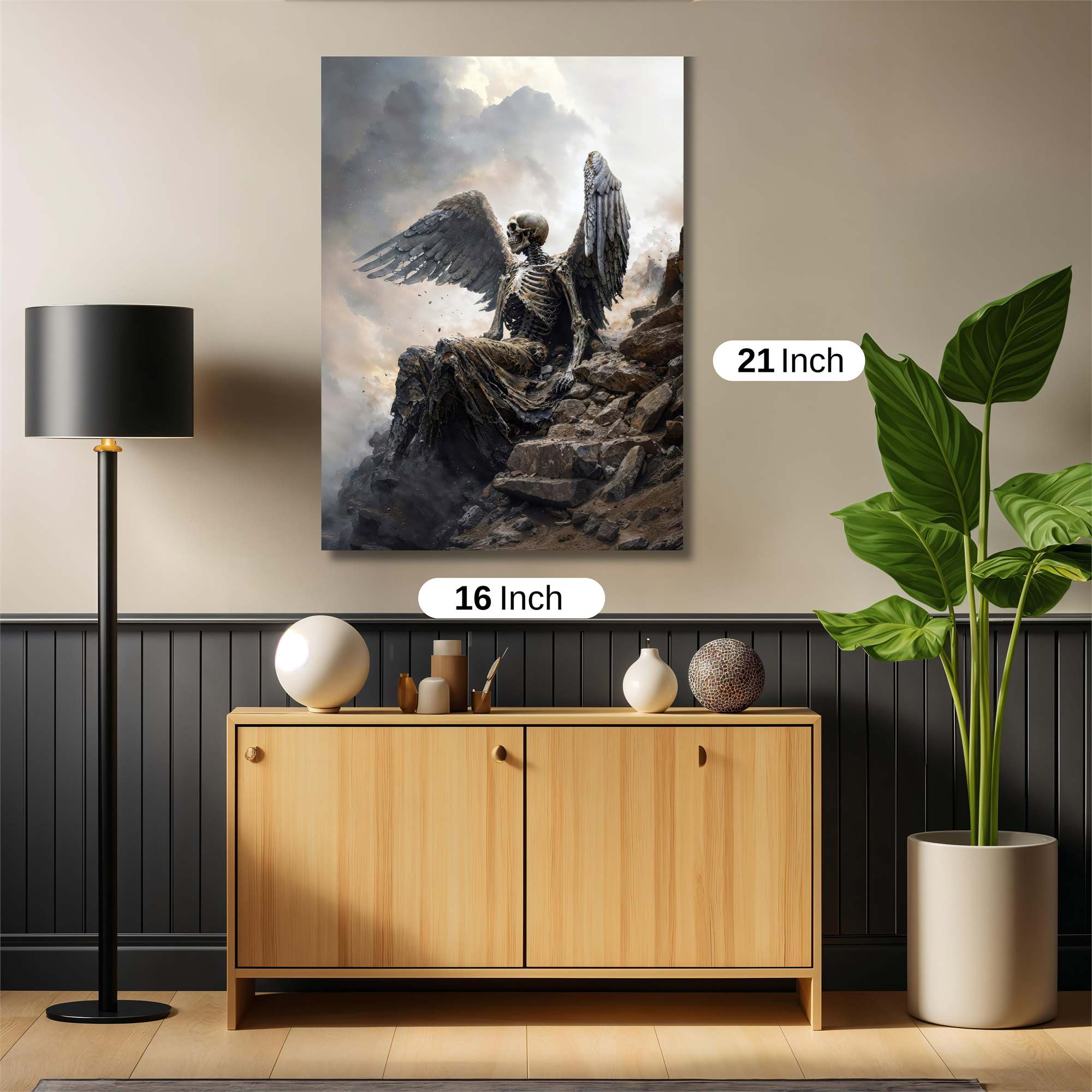 Angel Desolate Safe Wall Magnetic / M