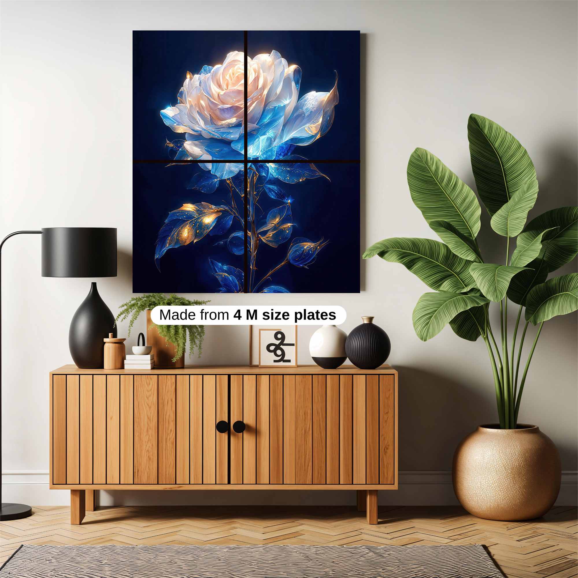 Luminous Rose Safe Wall Magnetic / M