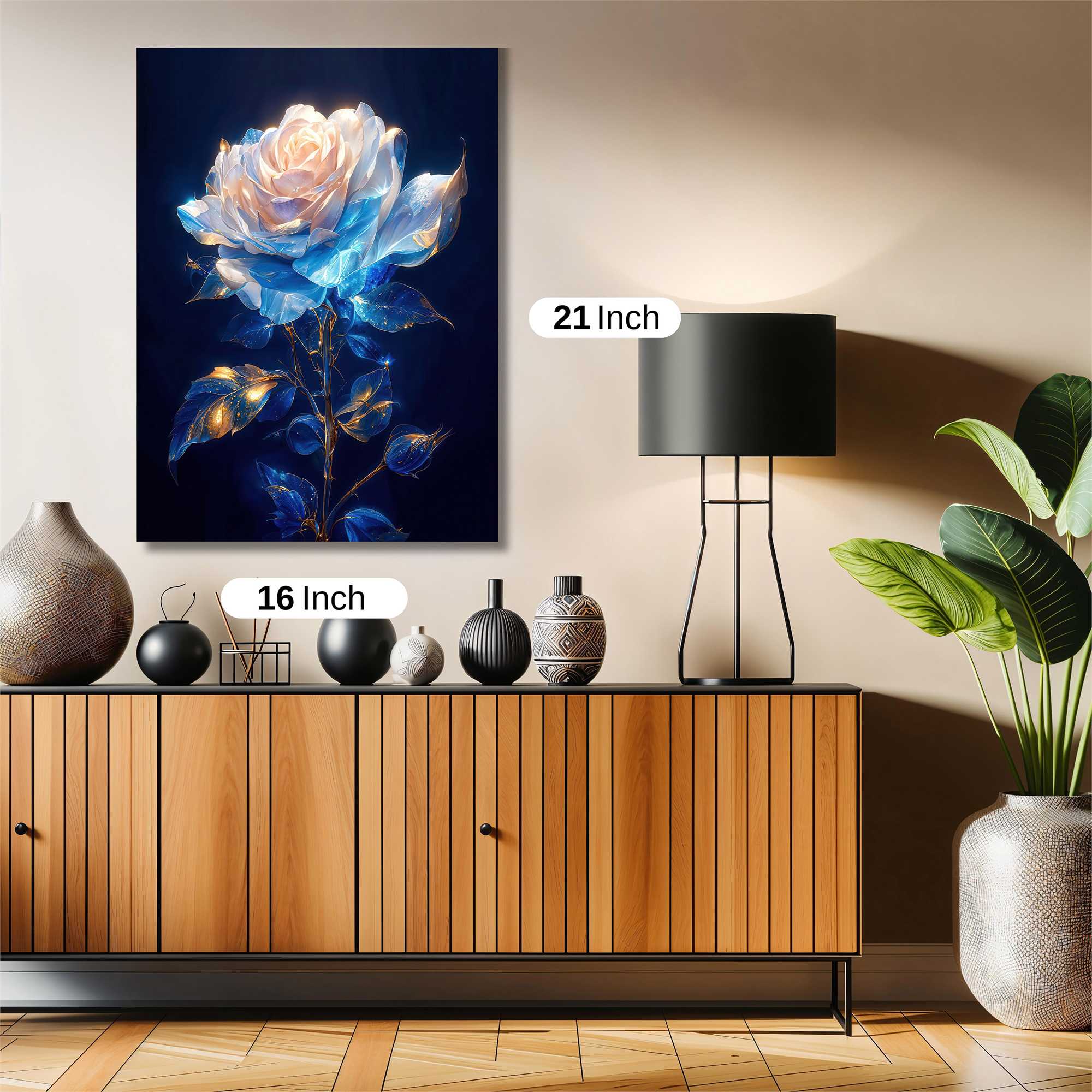 Luminous Rose Safe Wall Magnetic / M