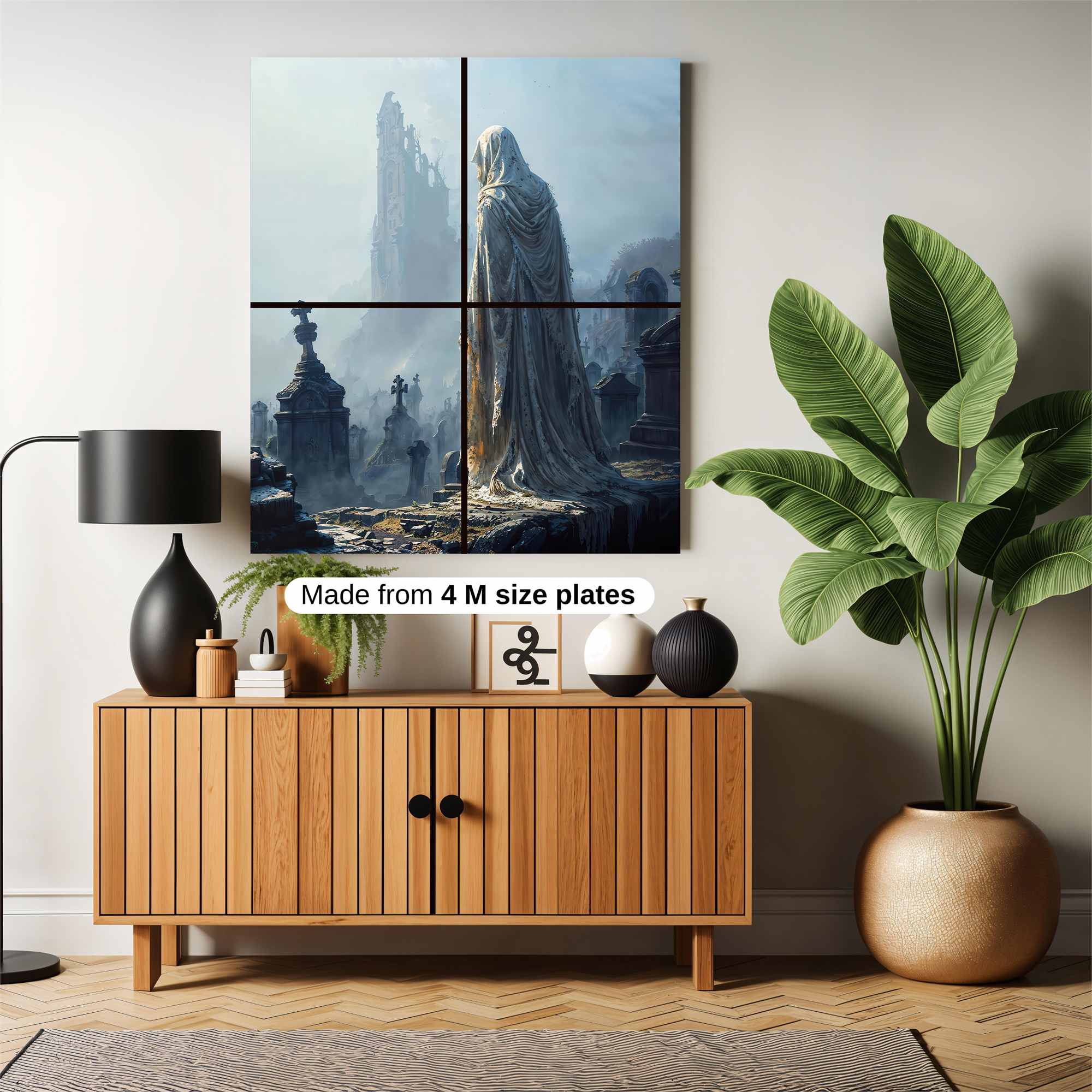 Ghostly Solitude Safe Wall Magnetic / M