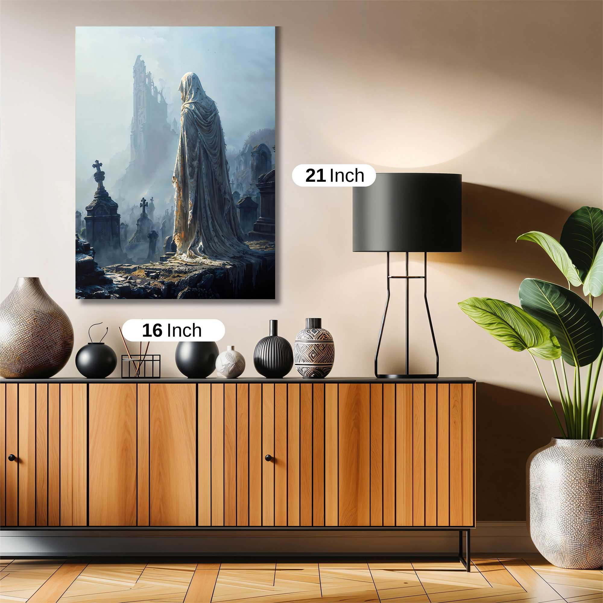 Ghostly Solitude Safe Wall Magnetic / M