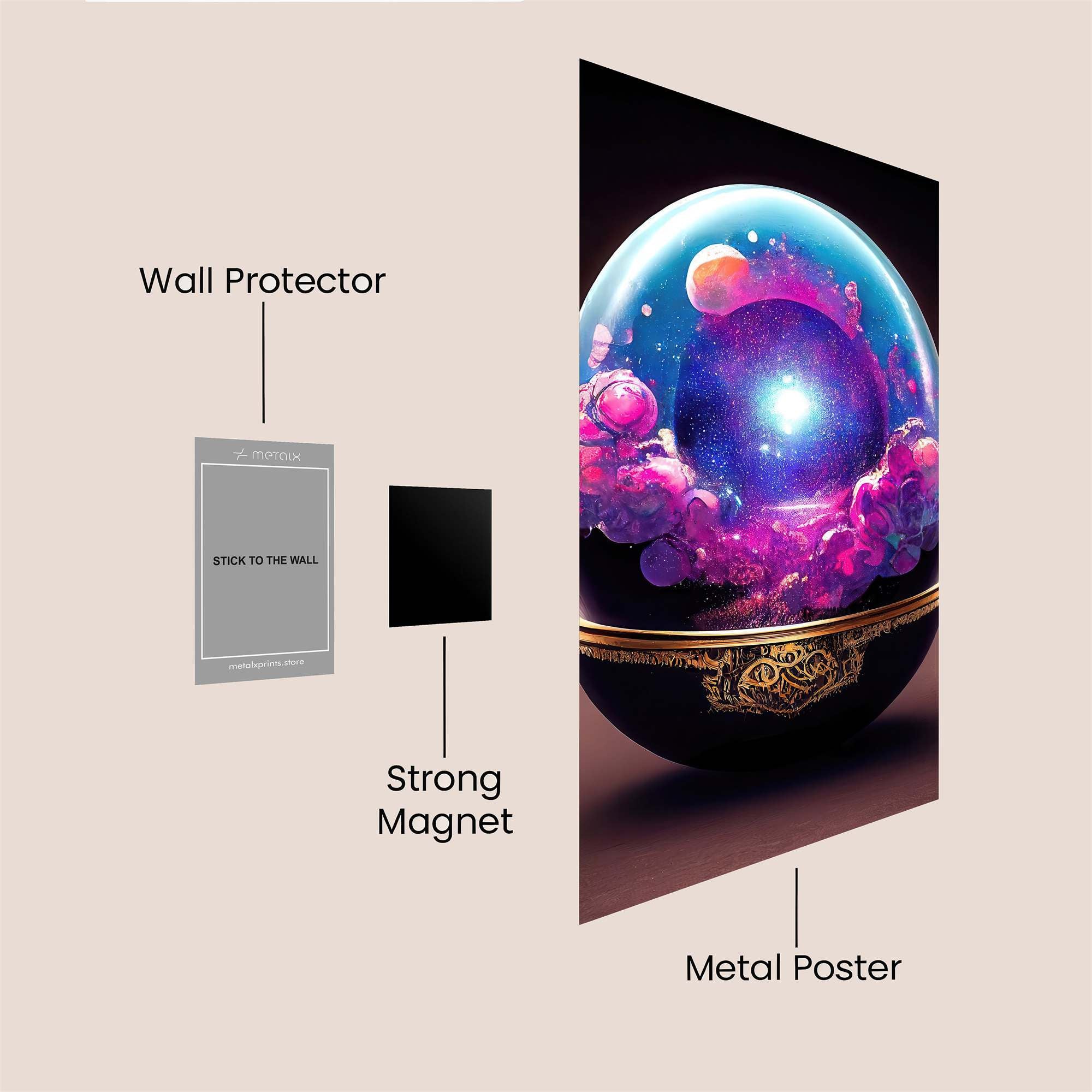 Cosmic Reverie Safe Wall Magnetic / M