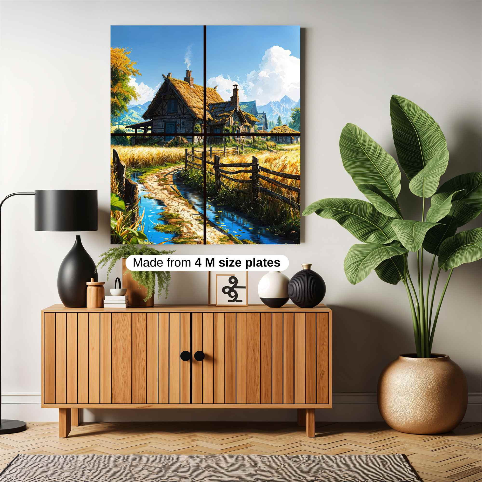 Cottage Bliss Safe Wall Magnetic / M