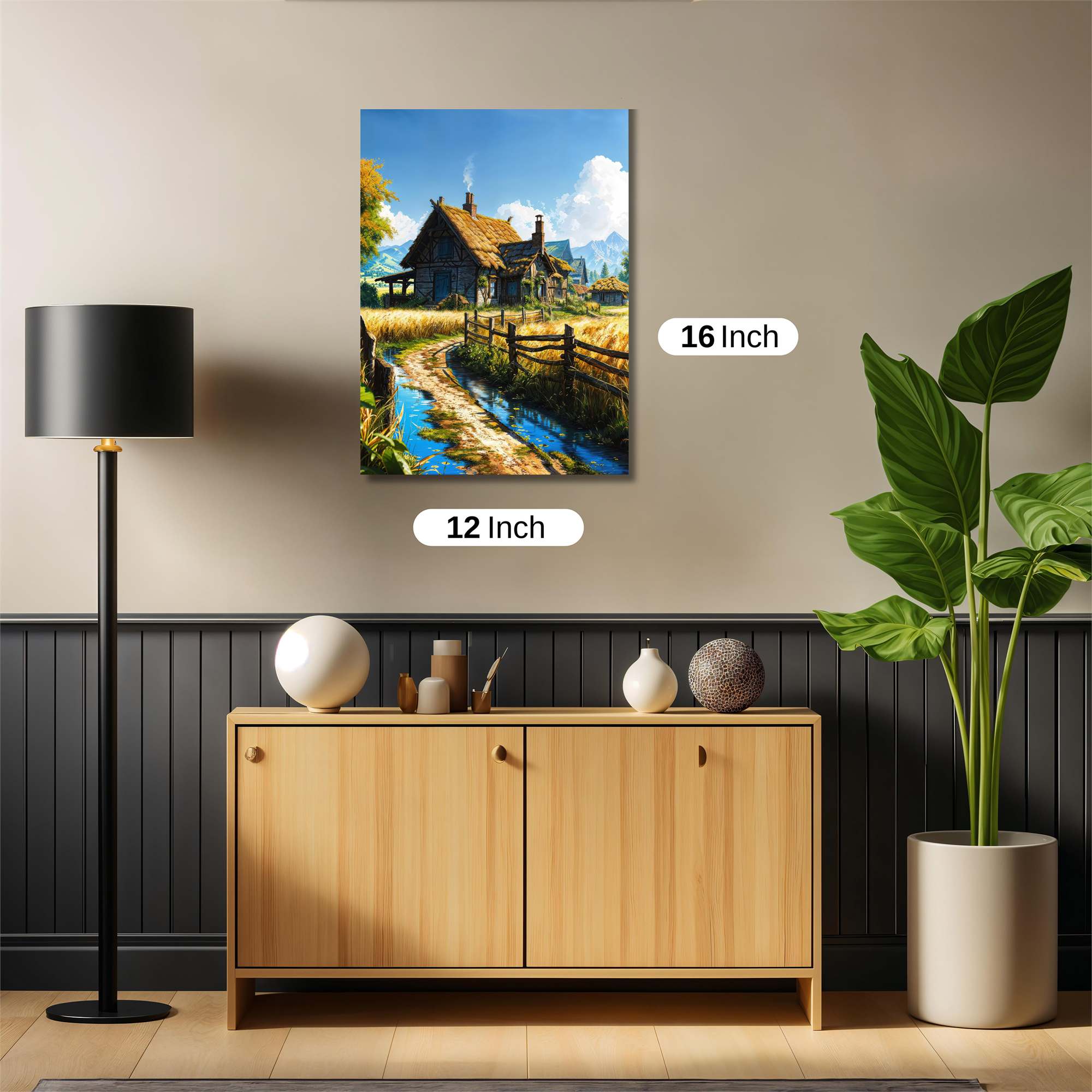 Cottage Bliss Safe Wall Magnetic / M