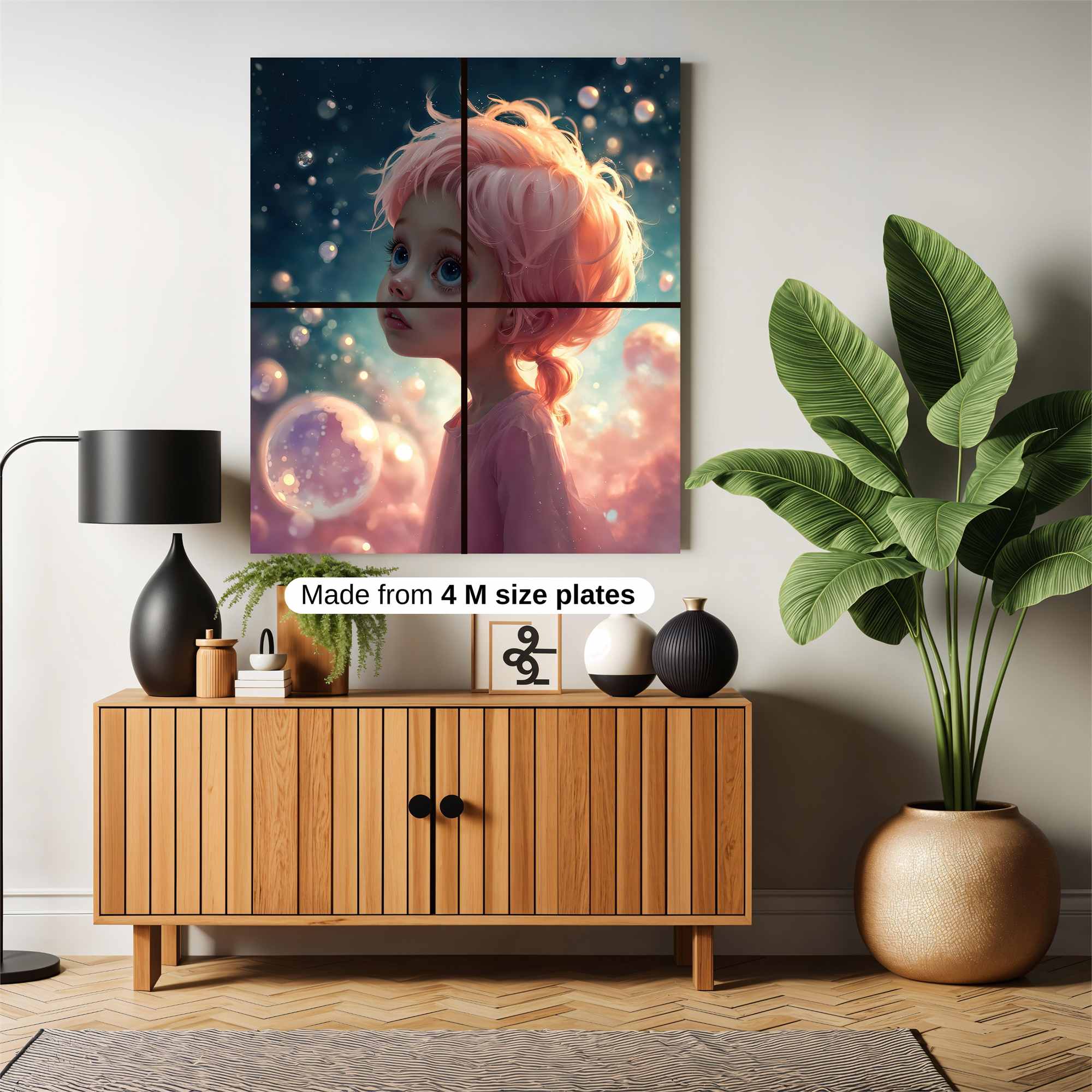 Bubble Dream Safe Wall Magnetic / M