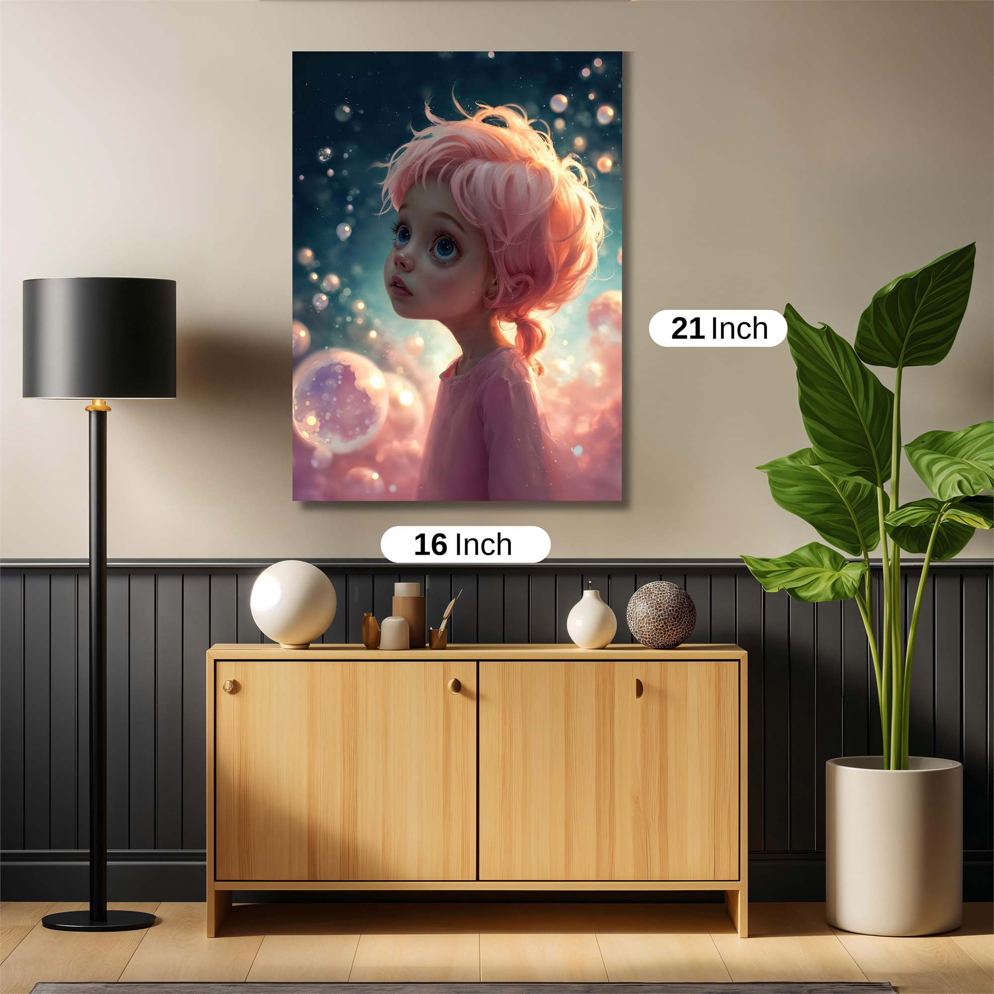 Bubble Dream Safe Wall Magnetic / M