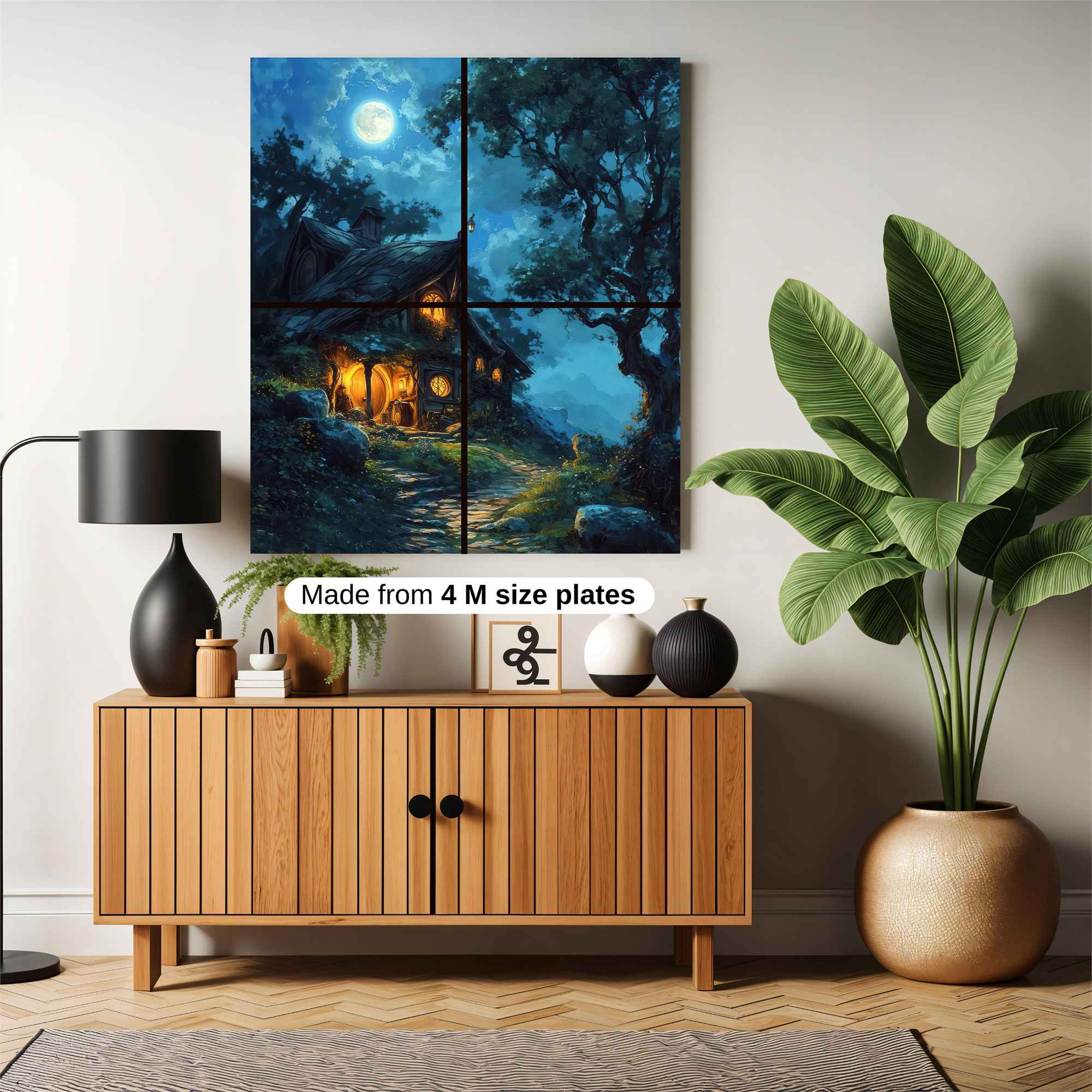 Moonlit Haven Safe Wall Magnetic / M