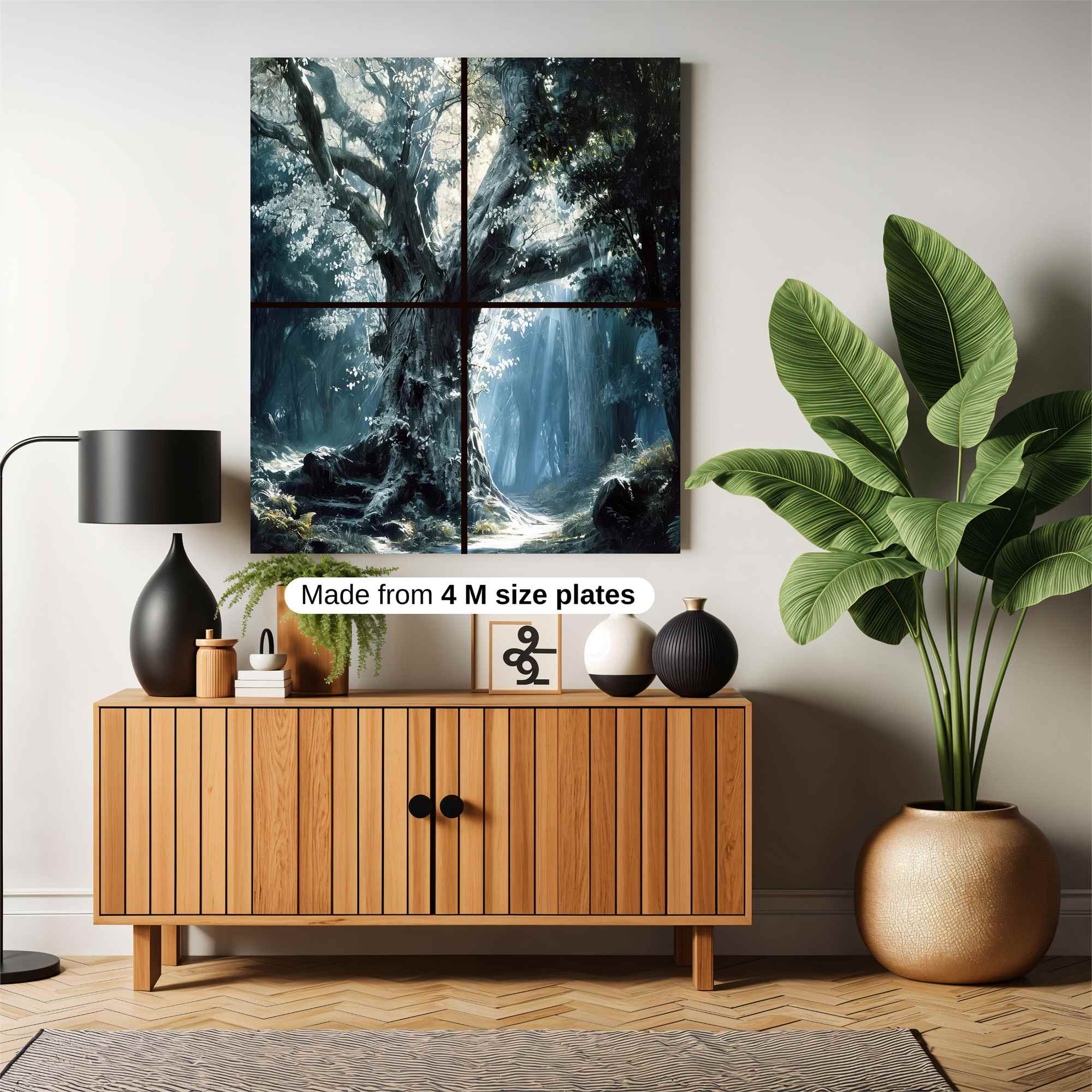 Ancient Serenity Safe Wall Magnetic / M