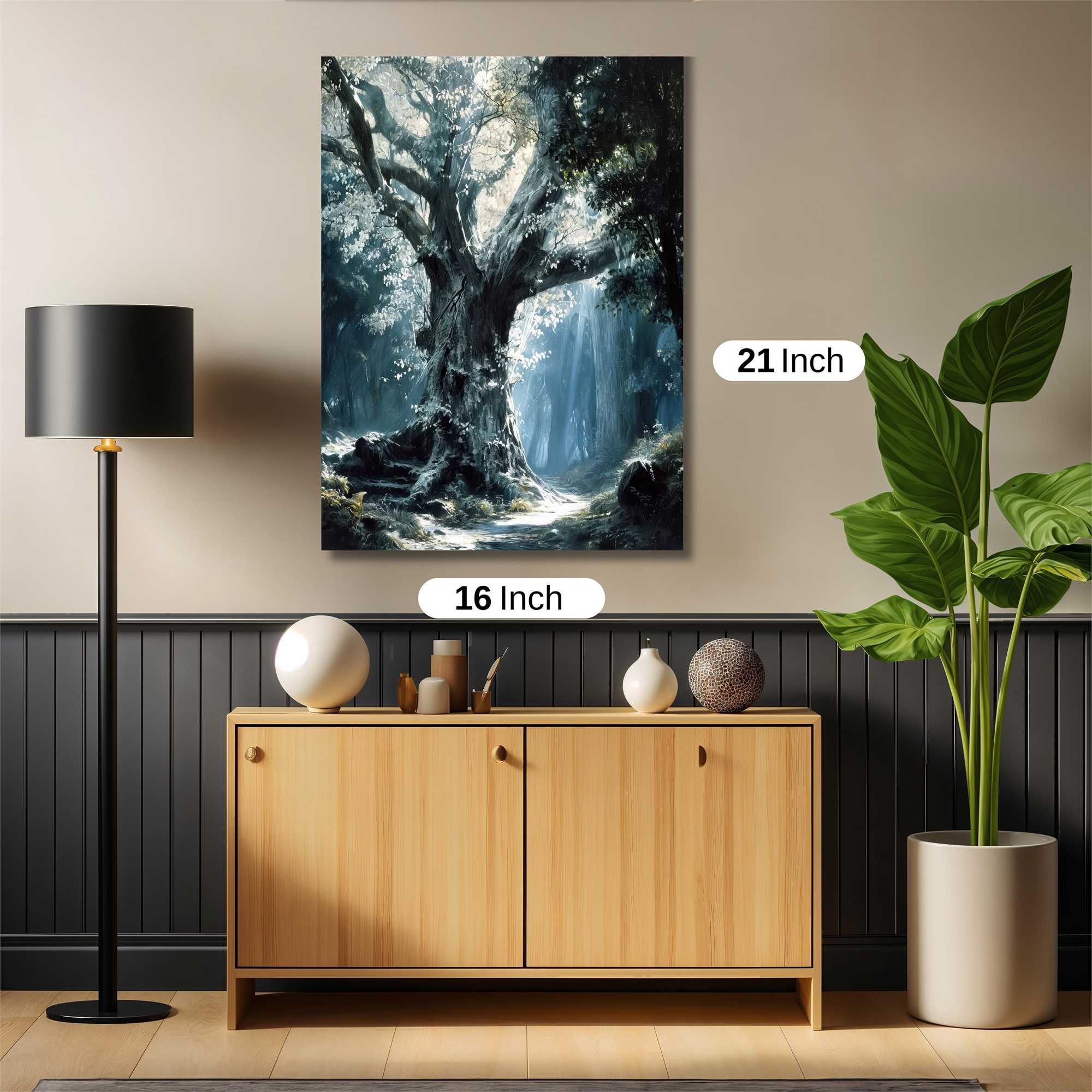 Ancient Serenity Safe Wall Magnetic / M