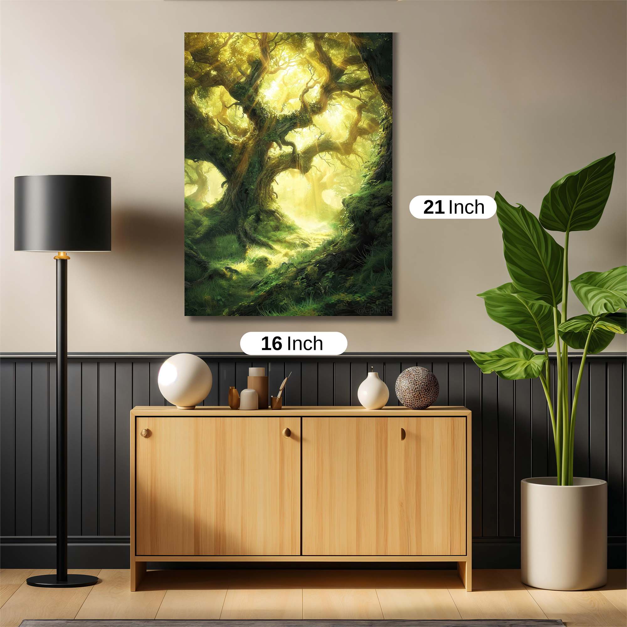 Forest Whisper Safe Wall Magnetic / M