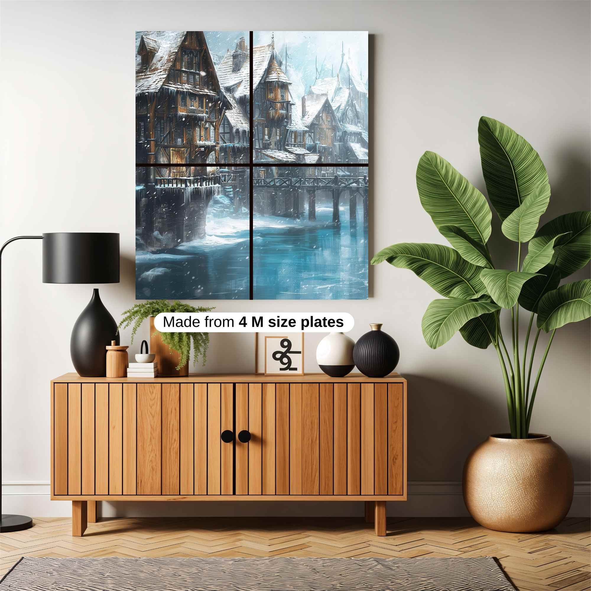 Frozen Hamlet Safe Wall Magnetic / M