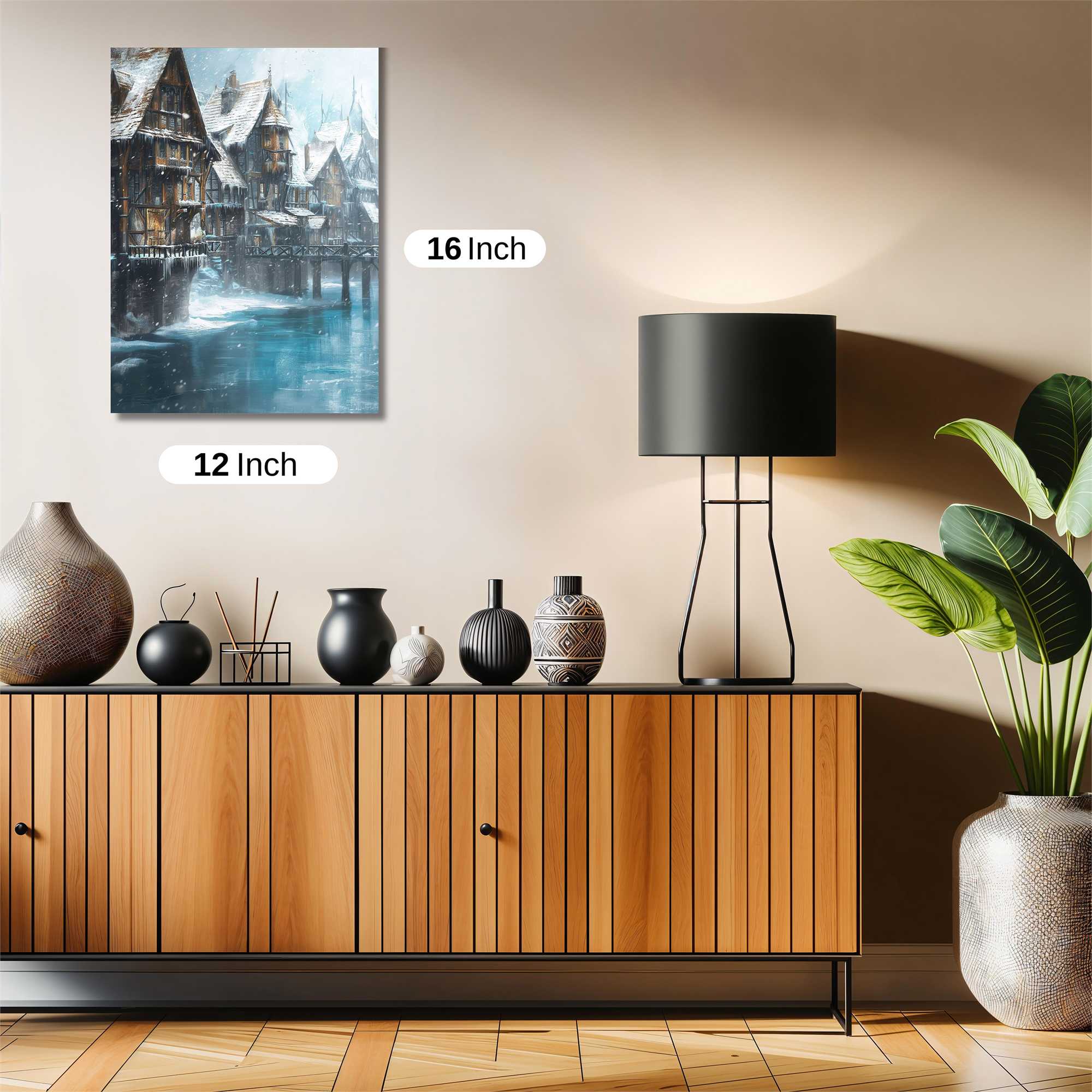 Frozen Hamlet Safe Wall Magnetic / M