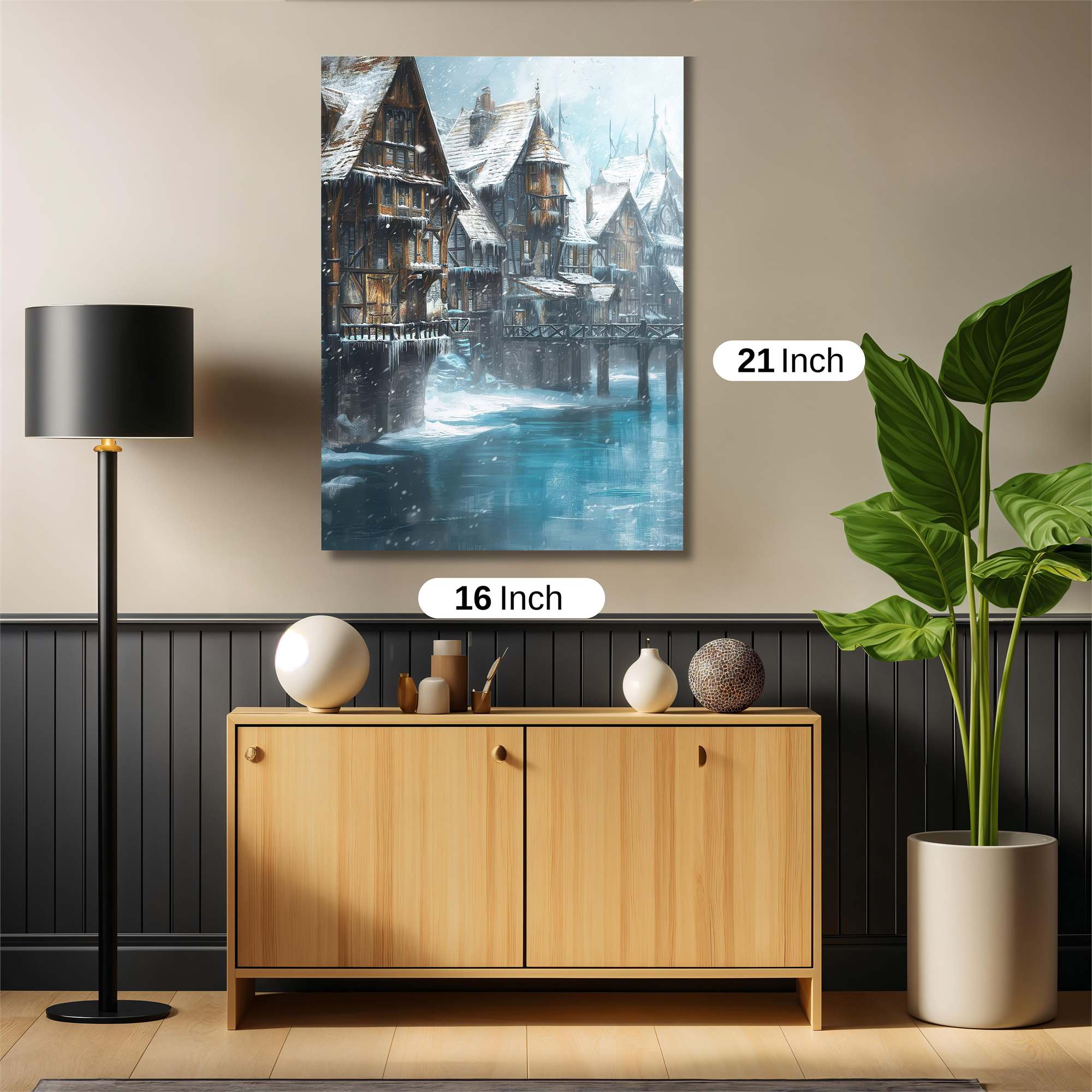 Frozen Hamlet Safe Wall Magnetic / M