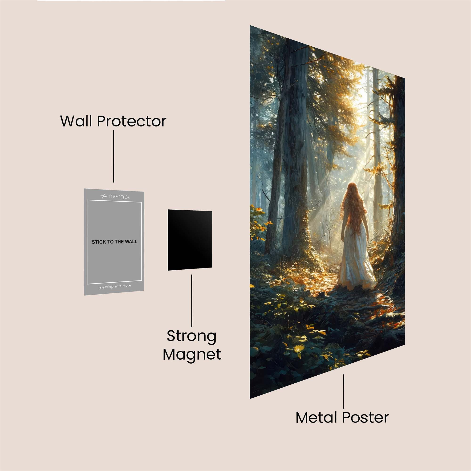 Forest Whisper Safe Wall Magnetic / M