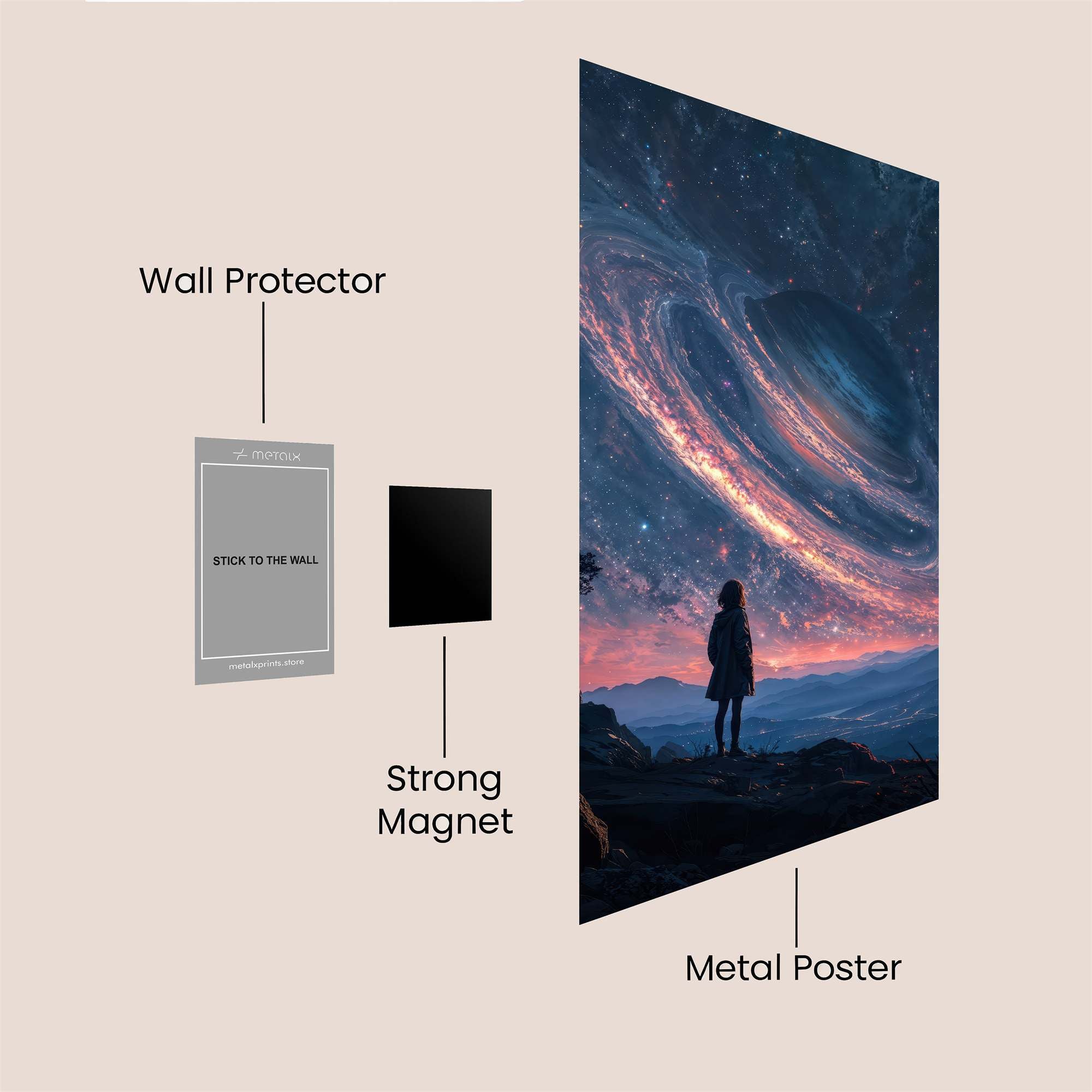 Cosmic Wonder Safe Wall Magnetic / M