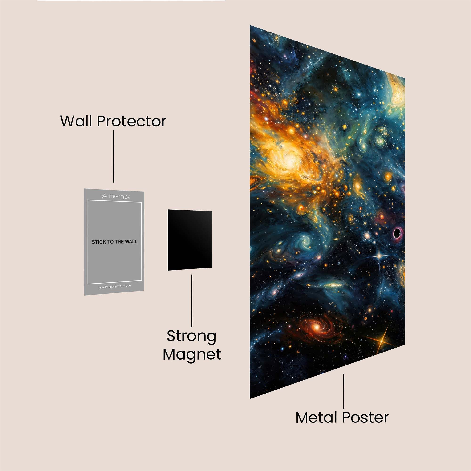 Galactic Rapture Safe Wall Magnetic / M