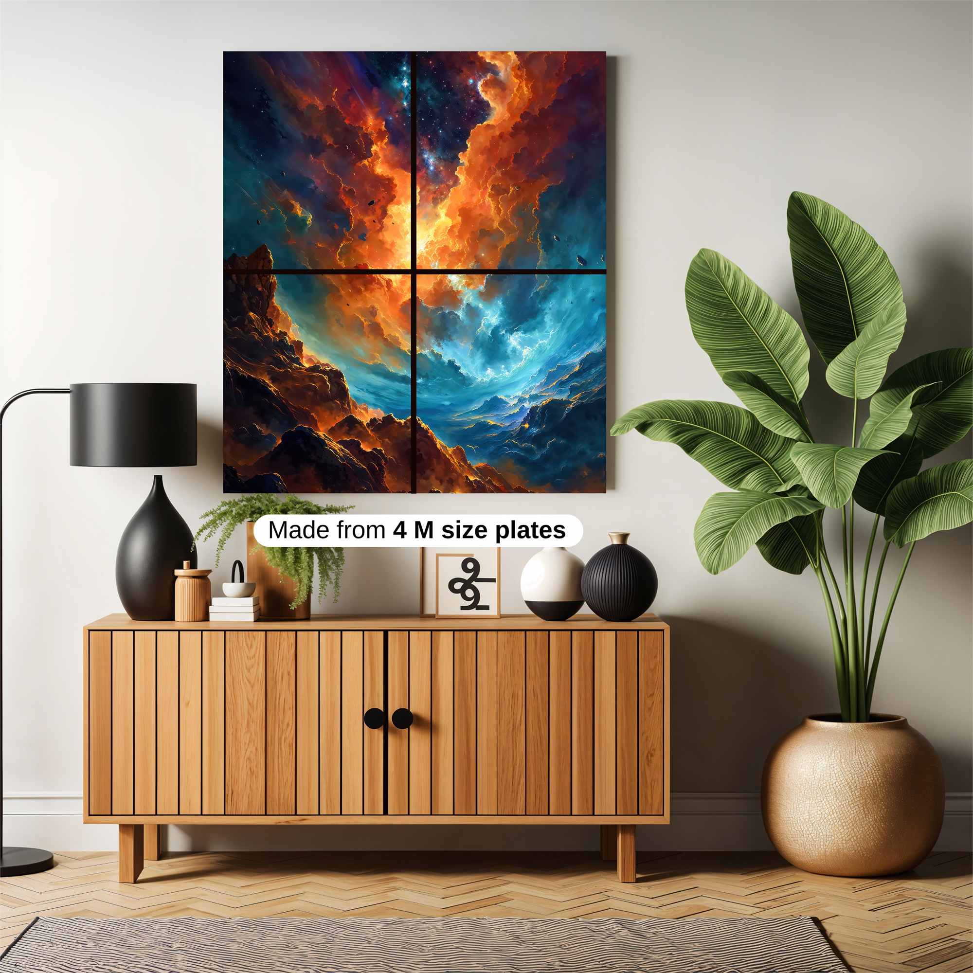 Cosmic Blaze Safe Wall Magnetic / M