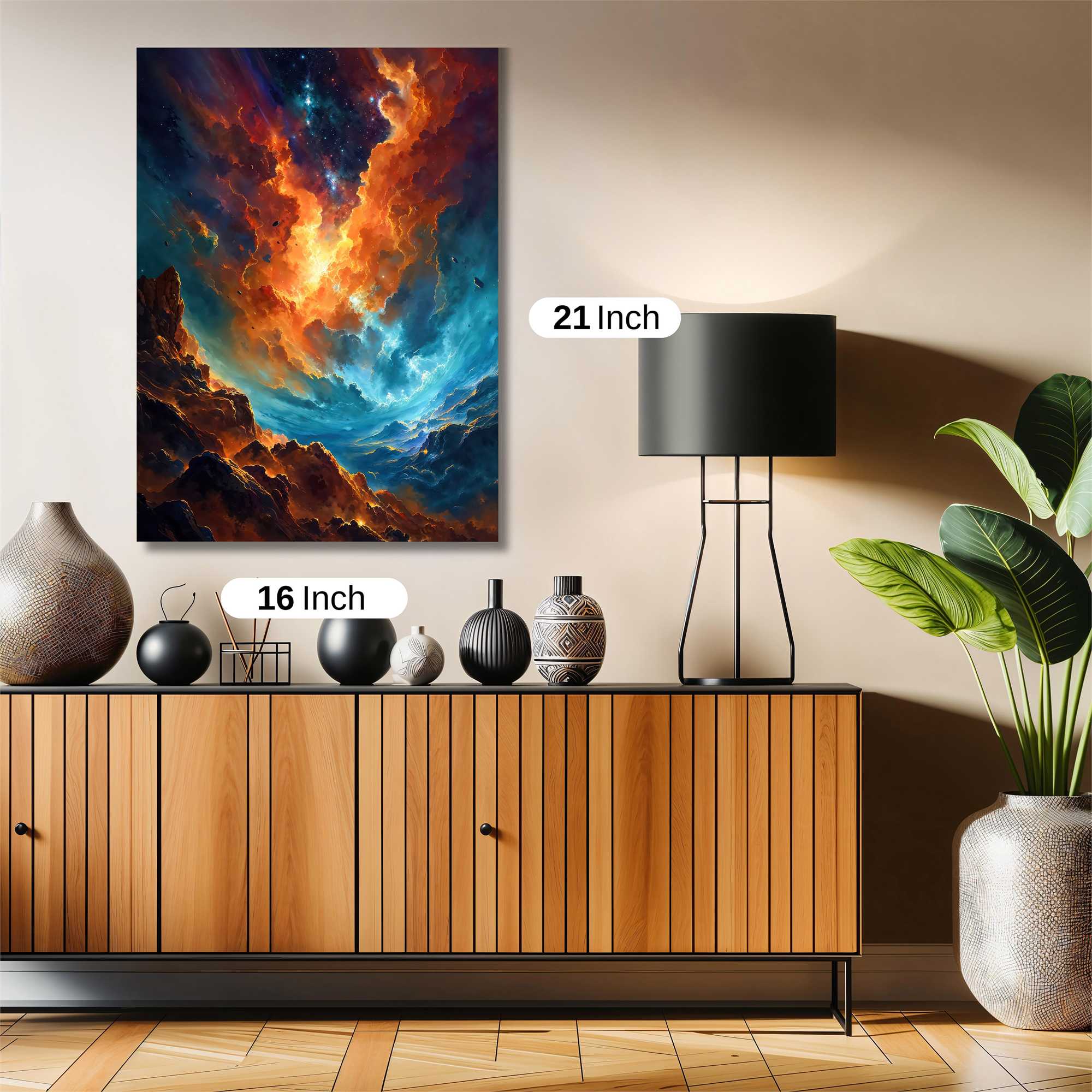 Cosmic Blaze Safe Wall Magnetic / M