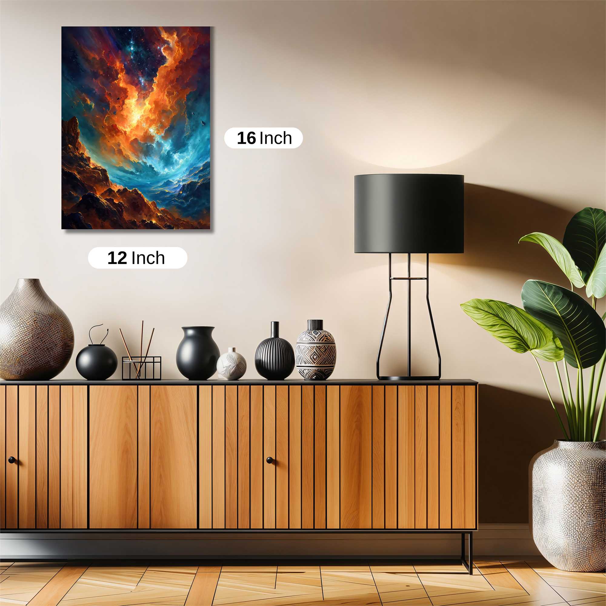 Cosmic Blaze Safe Wall Magnetic / M