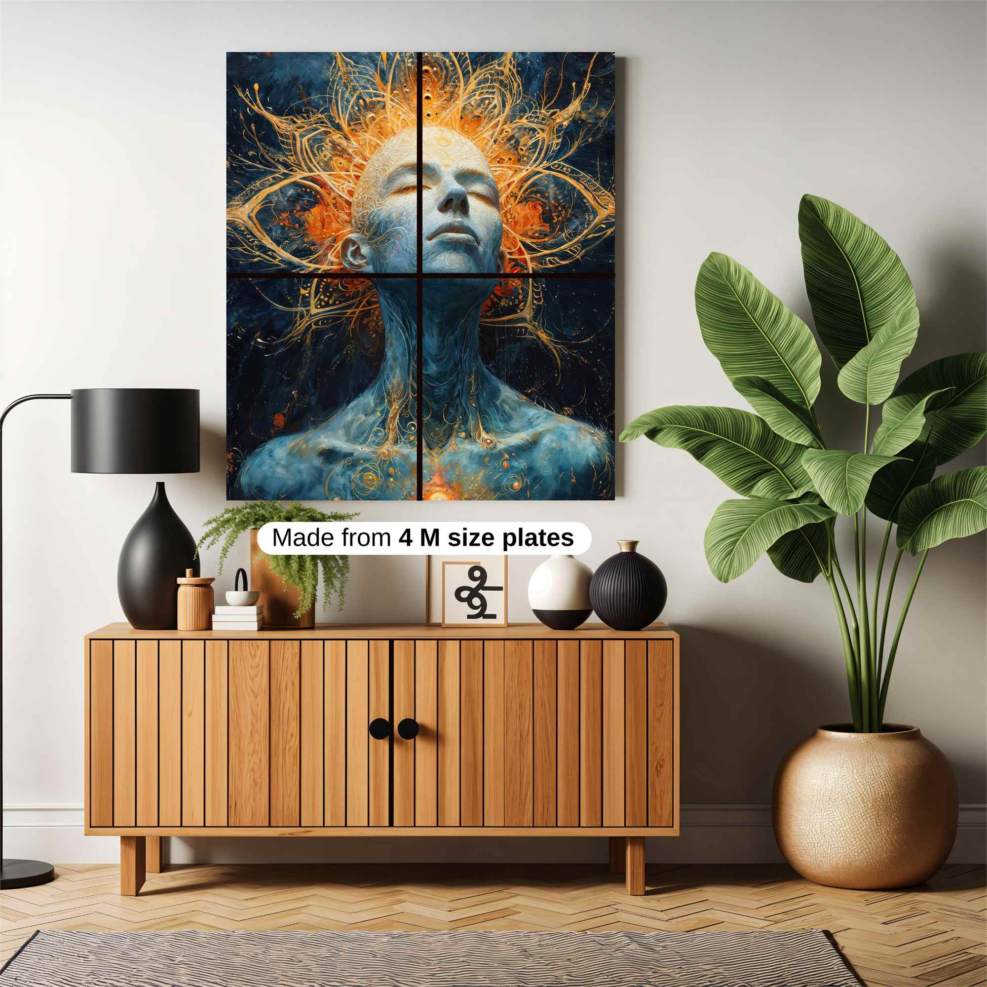 Cosmic Serenity Safe Wall Magnetic / M