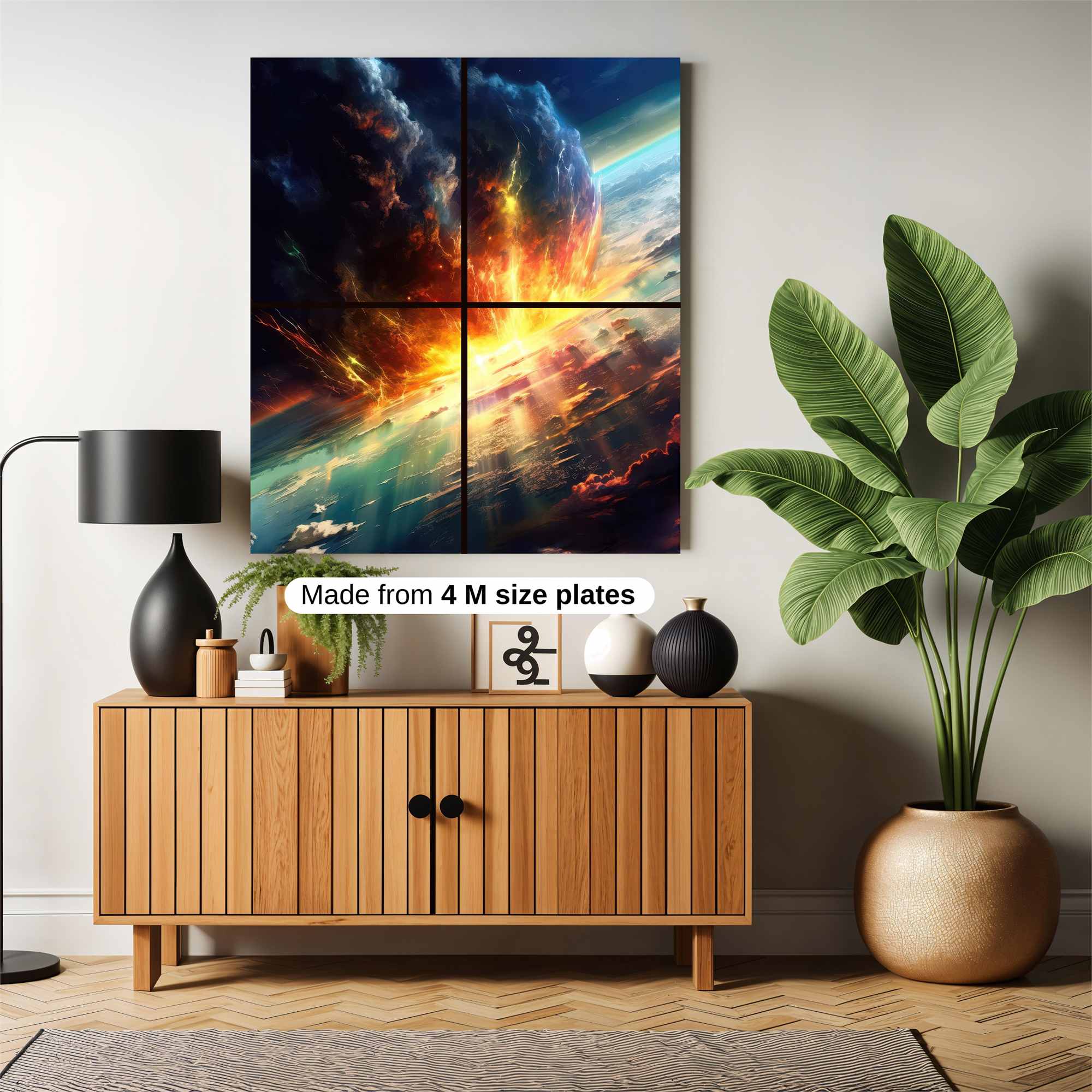 Apocalyptic Blaze Safe Wall Magnetic / M