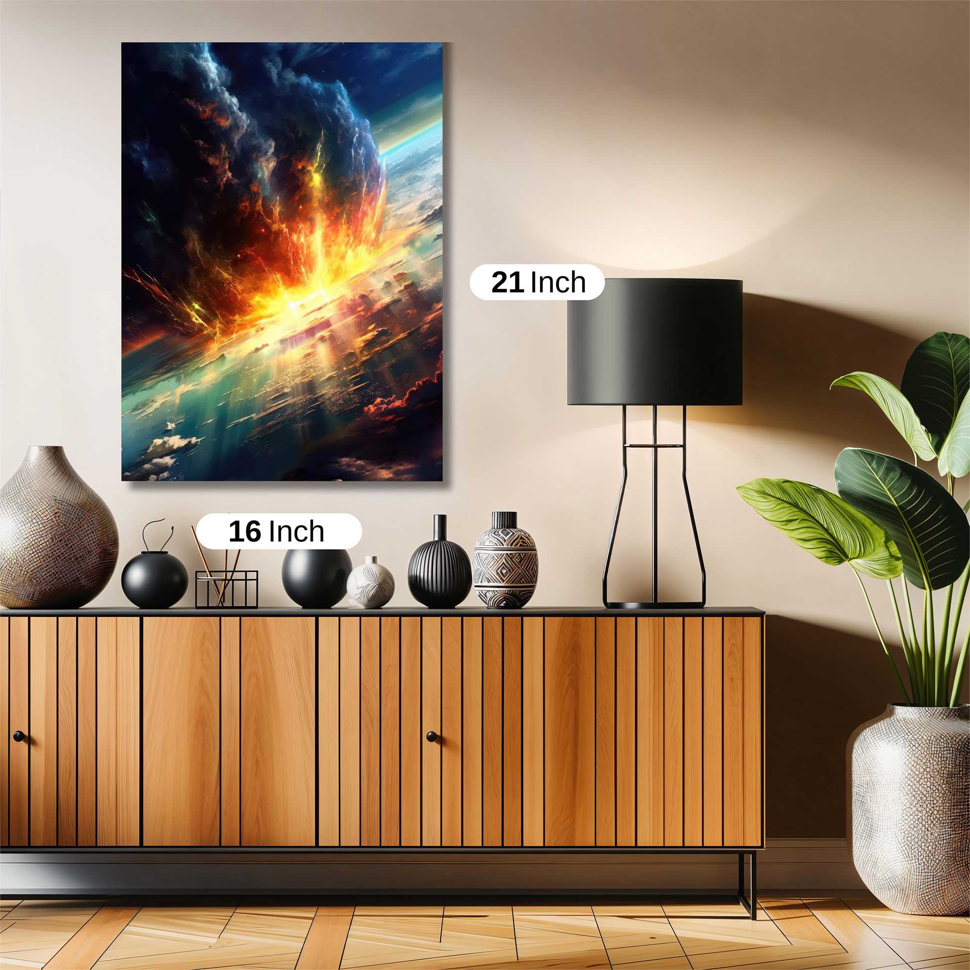 Apocalyptic Blaze Safe Wall Magnetic / M