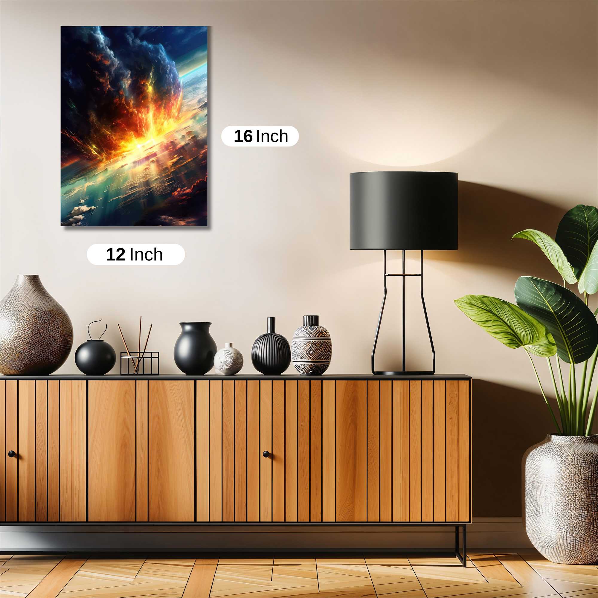 Apocalyptic Blaze Safe Wall Magnetic / M