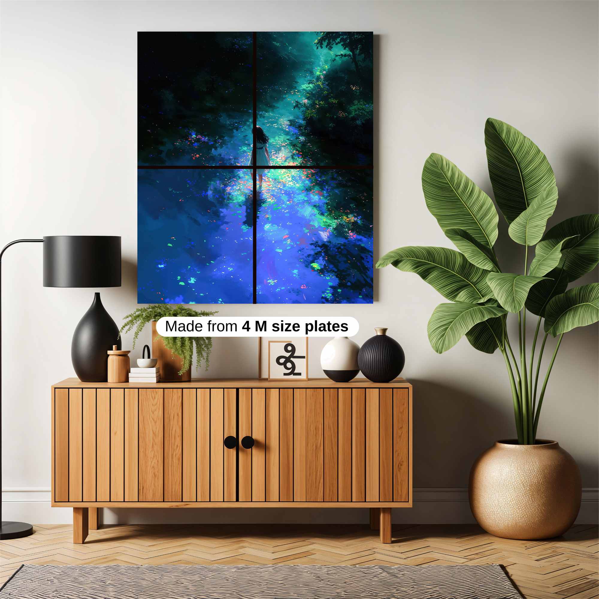 Luminescent Solitude Safe Wall Magnetic / M