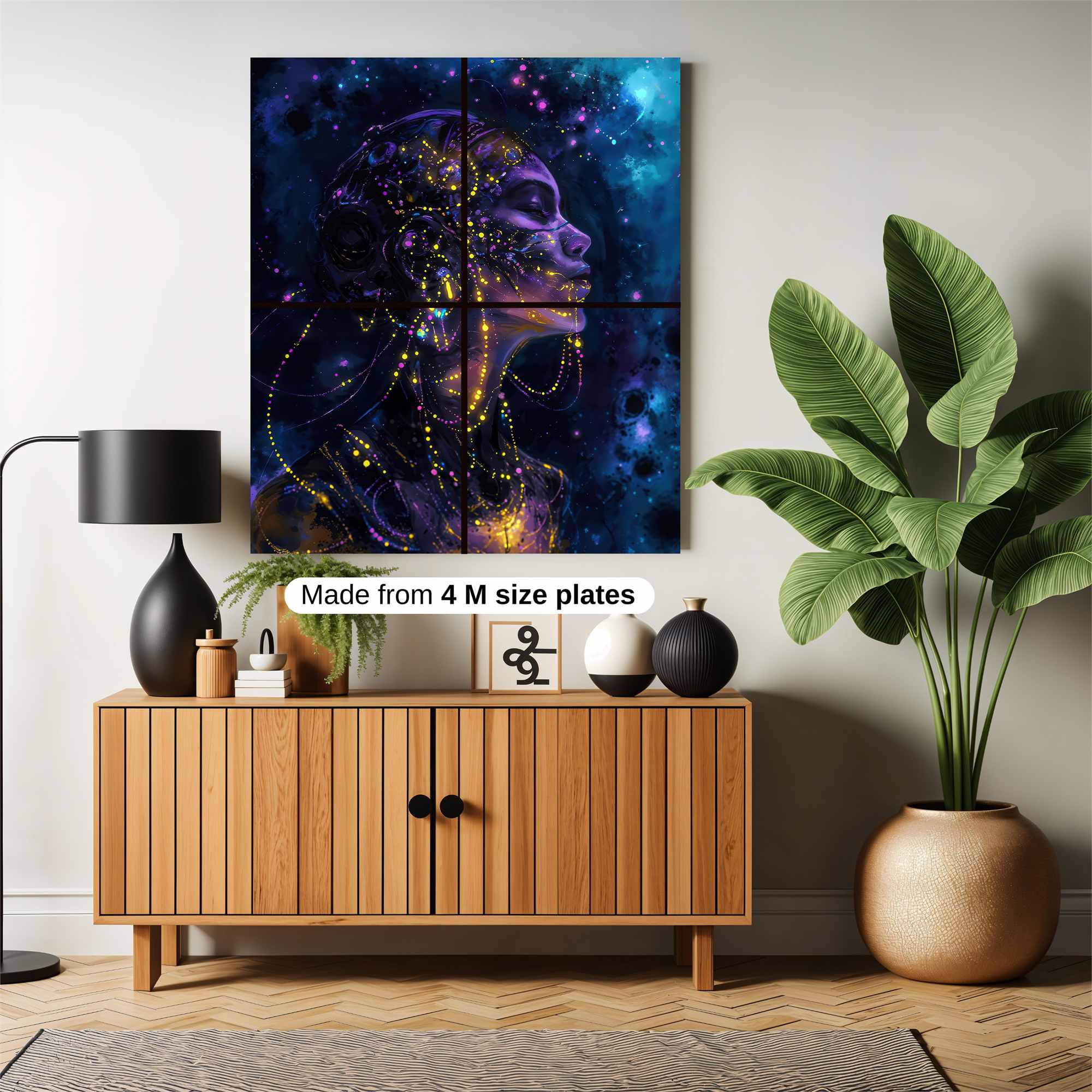 Cosmic Serenity Safe Wall Magnetic / M