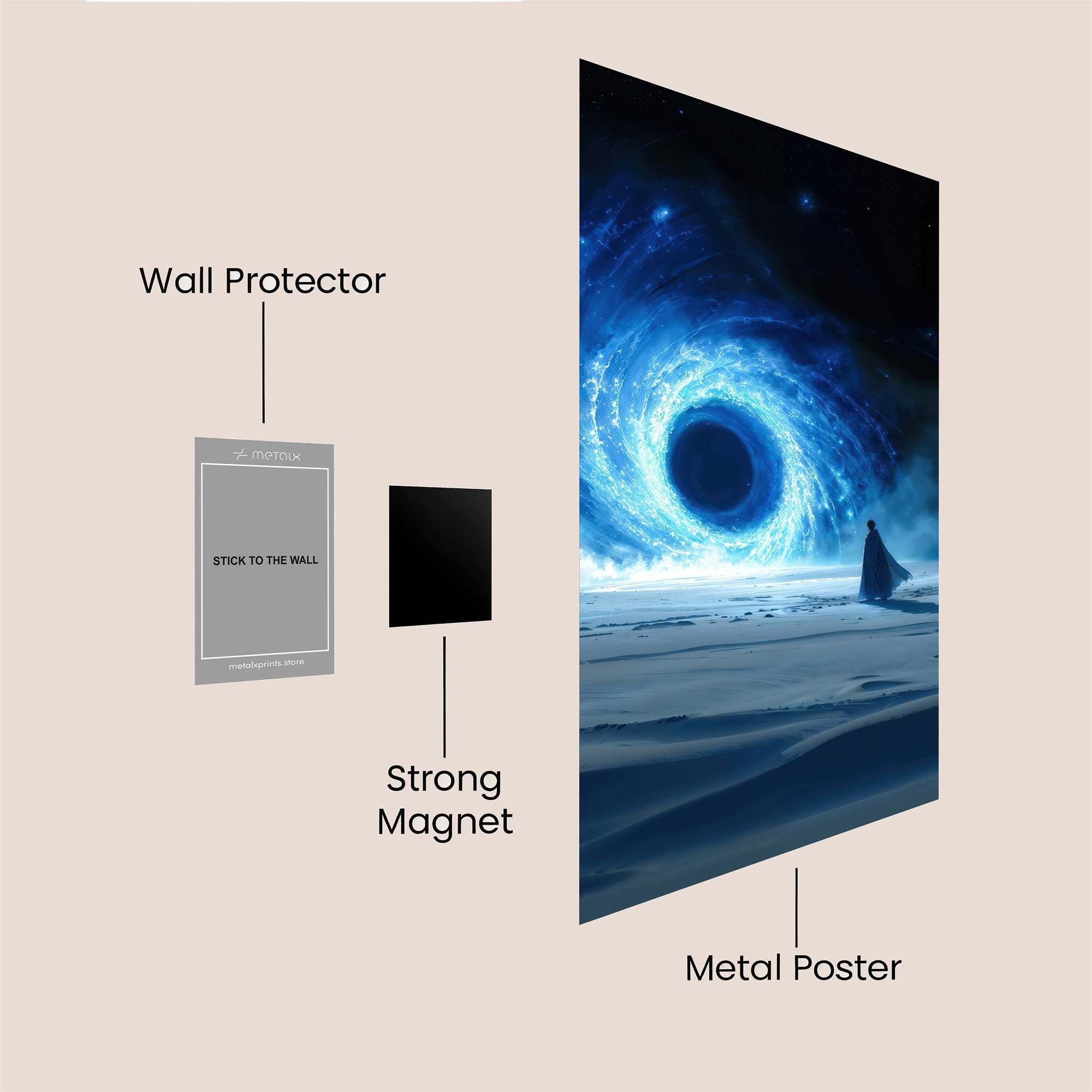 Portal Enigma Safe Wall Magnetic / M