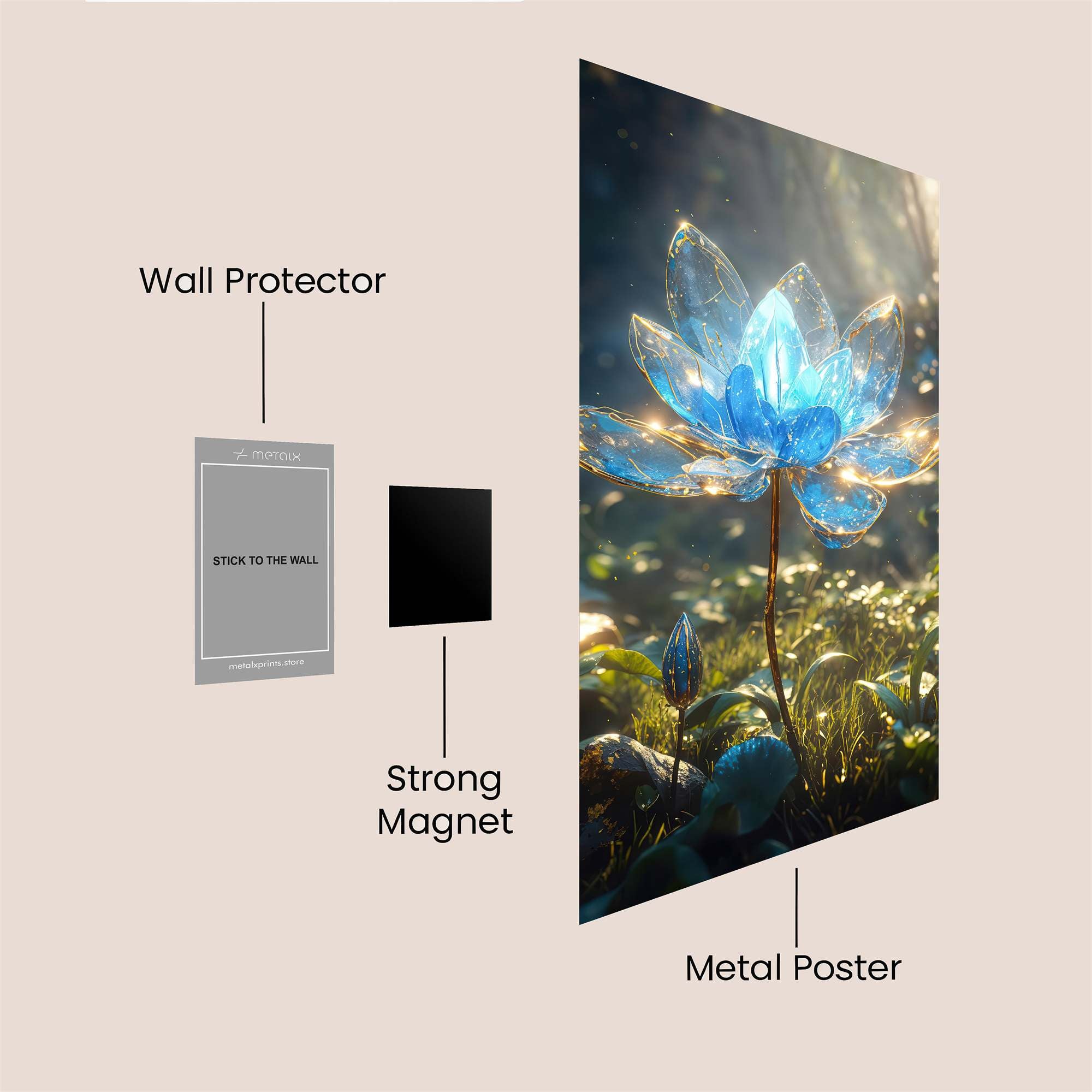 Lotus Lumina Safe Wall Magnetic / M