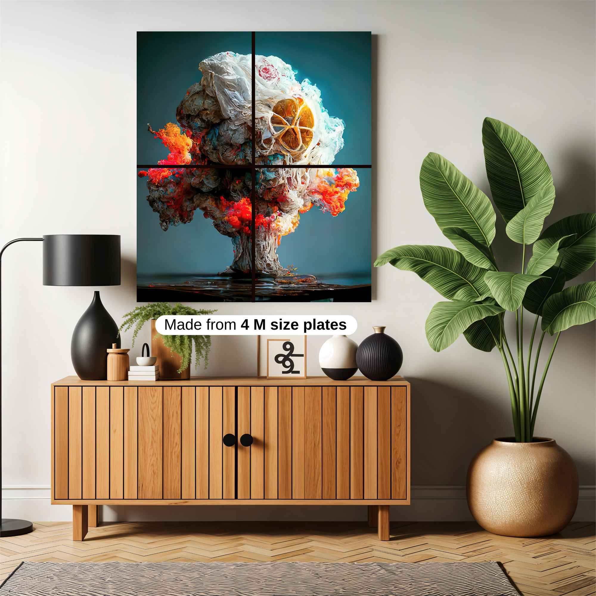 Pollution Apocalypse Safe Wall Magnetic / M