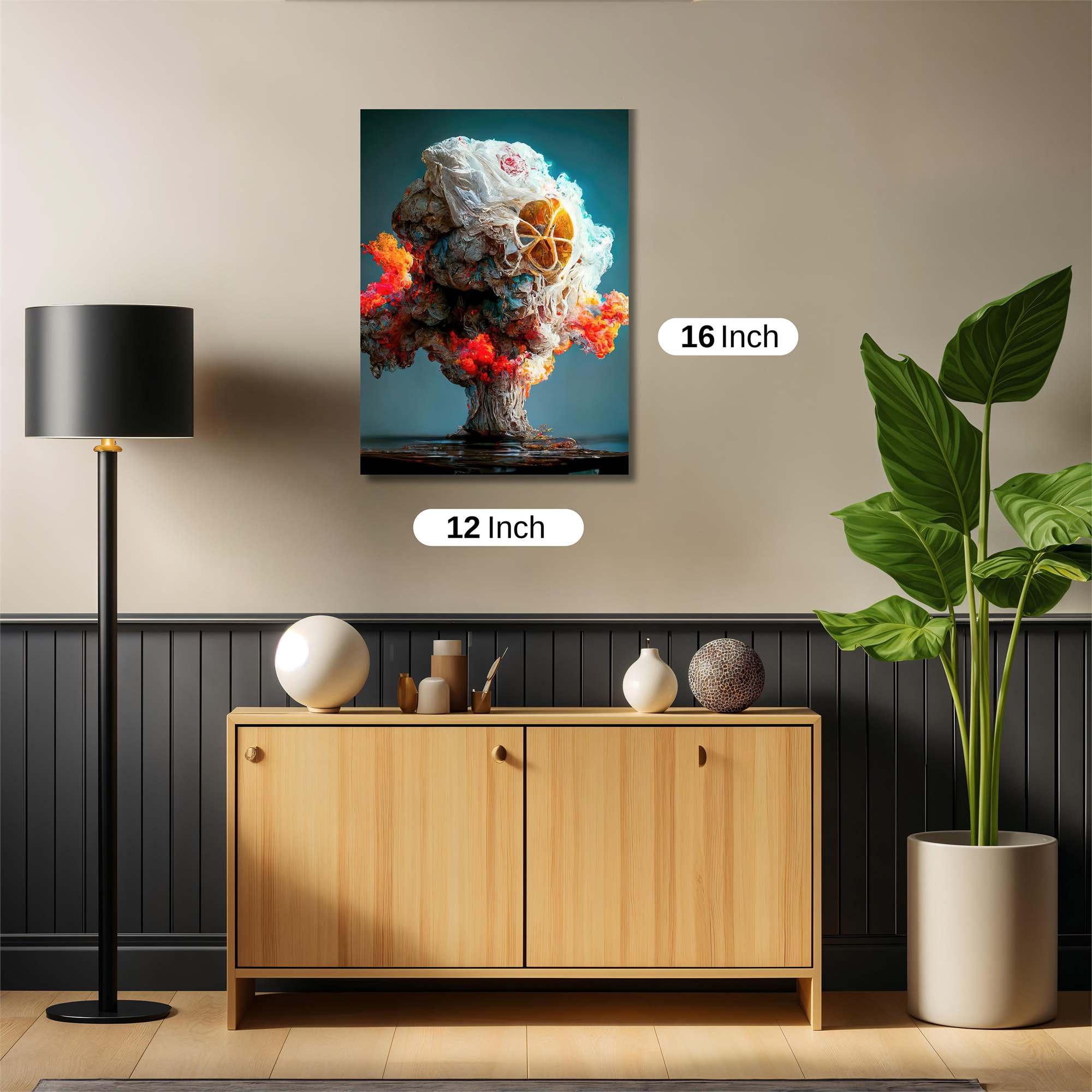 Pollution Apocalypse Safe Wall Magnetic / M